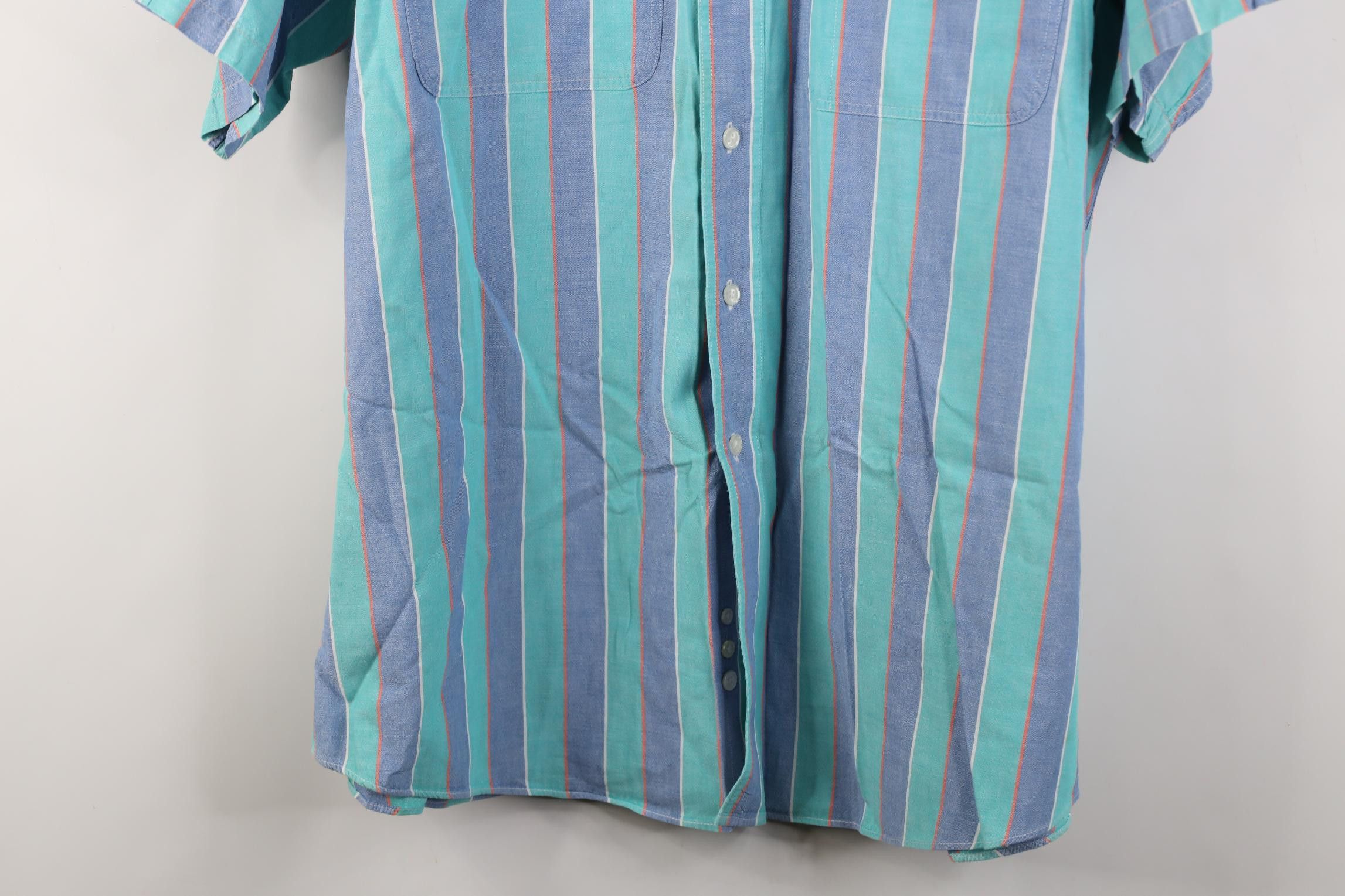 Vintage Vintage 90s Streetwear Short Sleeve Button Down Shirt Size US XL / EU 56 / 4 - 3 Thumbnail