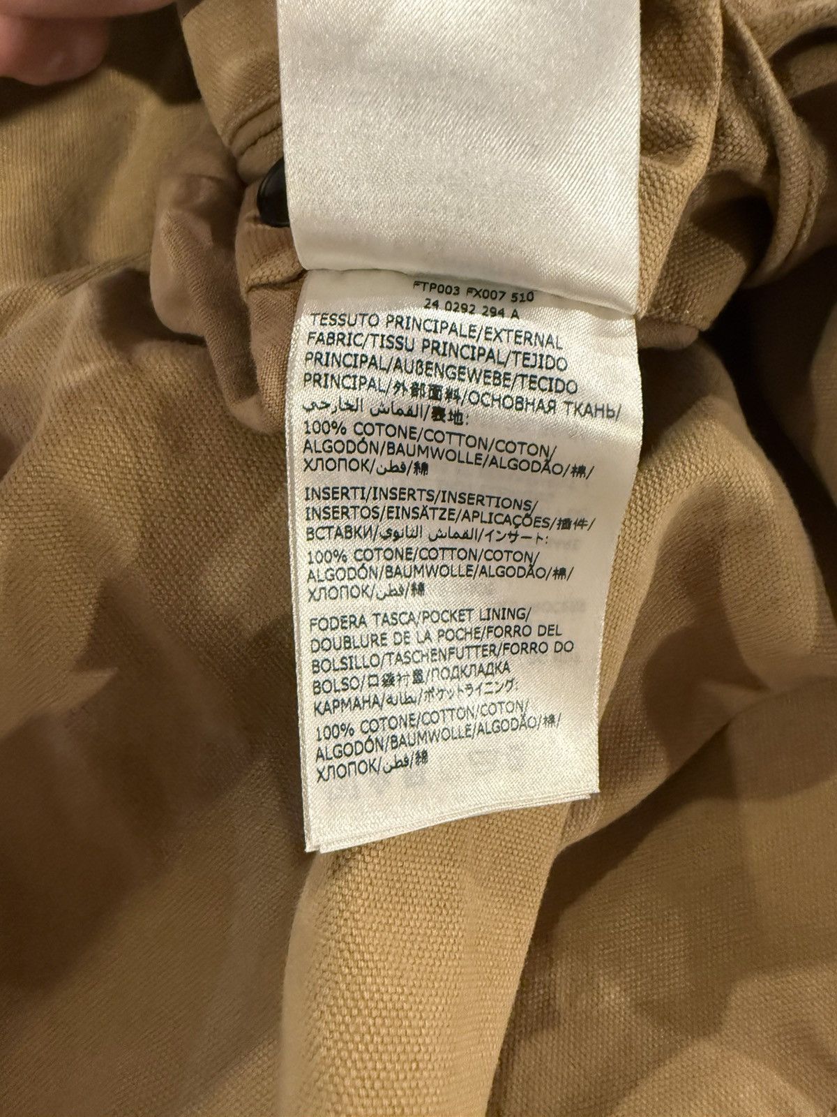 Facetasm × Incotex Beige Distressed Effect Pants Size US 30 / EU 46 - 9 Thumbnail