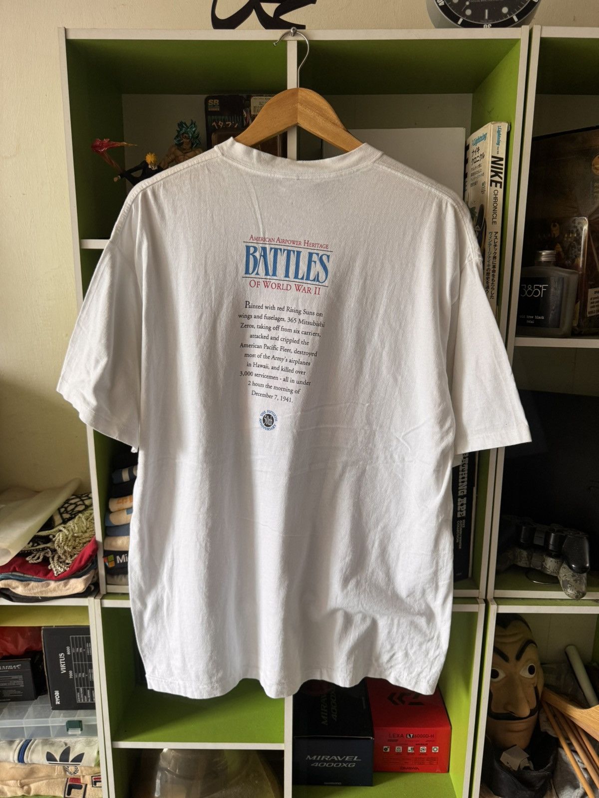 Vintage VINTAGE 90s 50 aniversary PEARL HARBOUR TRUE EVENT Size US XL / EU 56 / 4 - 2 Thumbnail