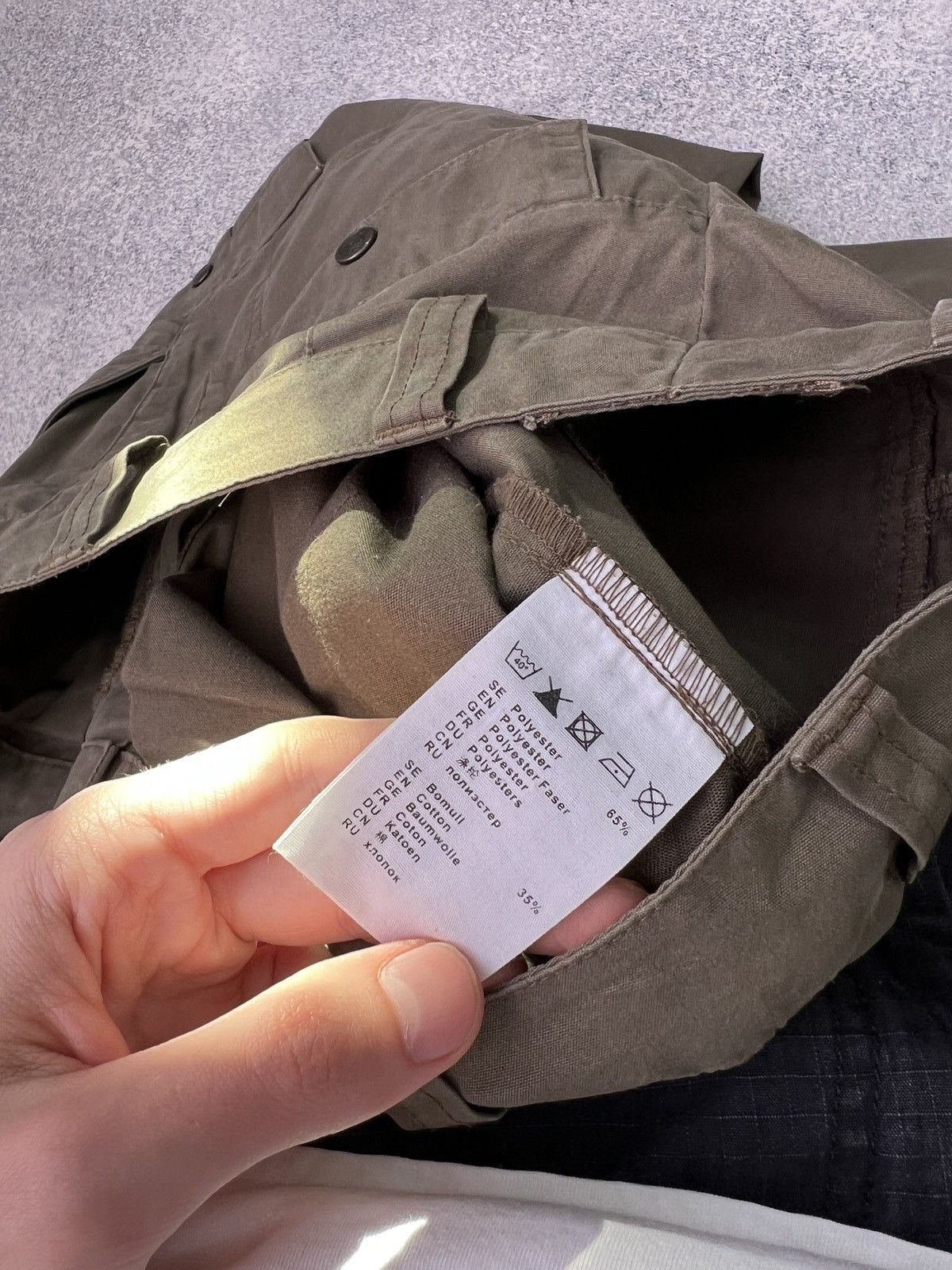 Fjallraven × Vintage Vintage Fjallraven Outdoor khaki G-1000 Pants Size US 31 - 10 Thumbnail