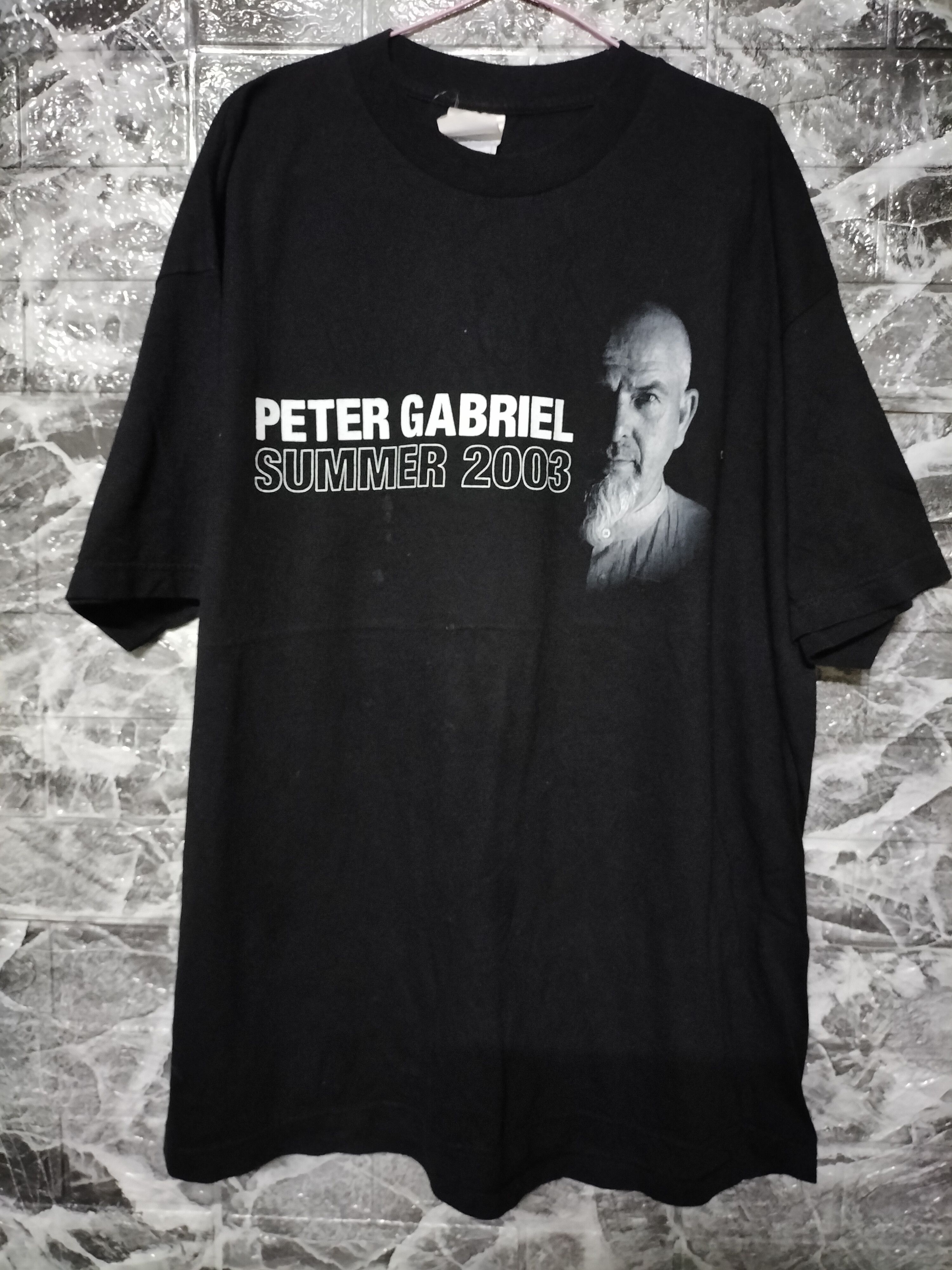 Band Tees × Vintage Vintage Peter Gabriel Summer 2003 Genesis Band Size US XL / EU 56 / 4 - 2 Thumbnail