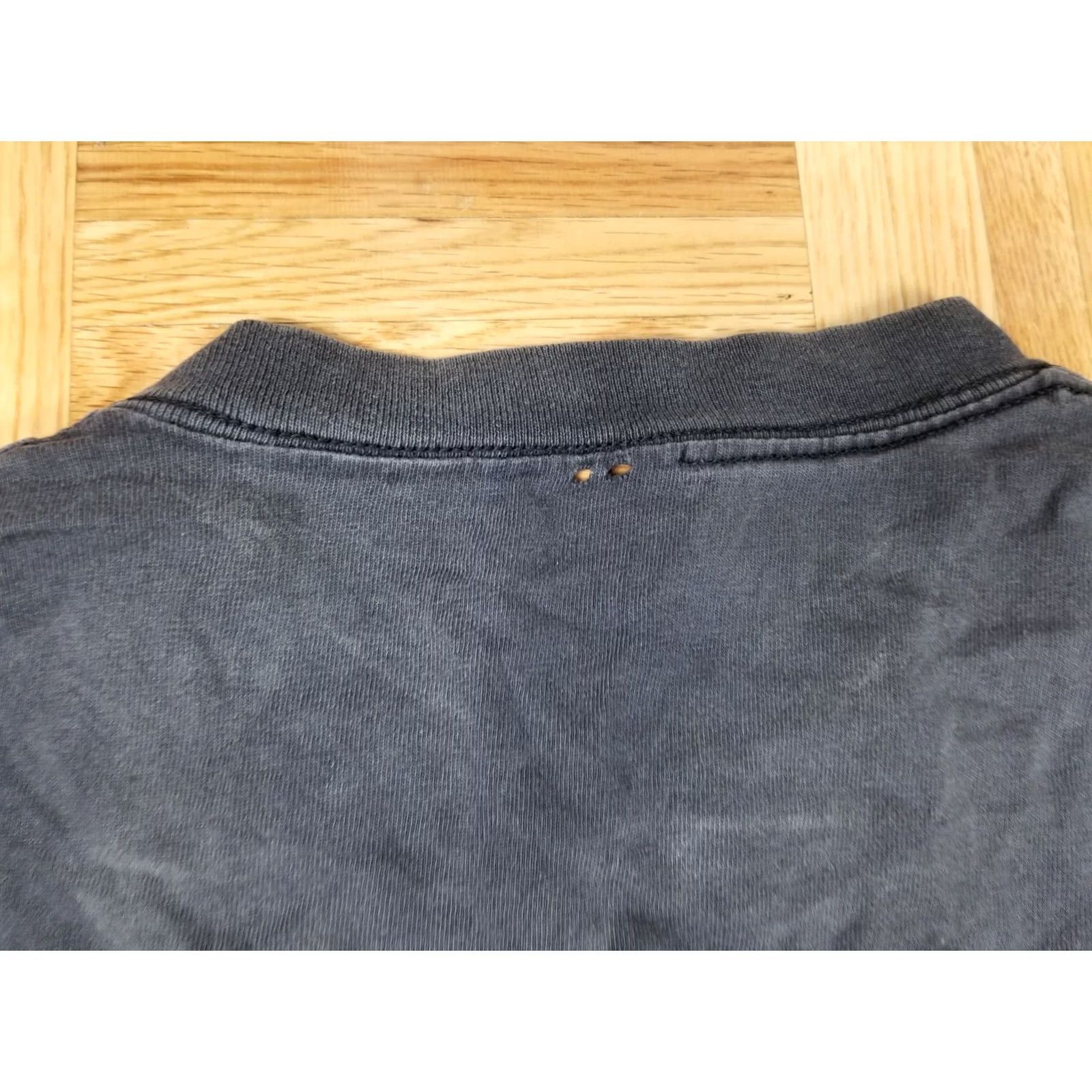 Vintage VINTAGE REBEL SUN BLACK COTTON T-SHIRT SZ XL FADED TRAHSED 90' Size US XL / EU 56 / 4 - 7 Thumbnail