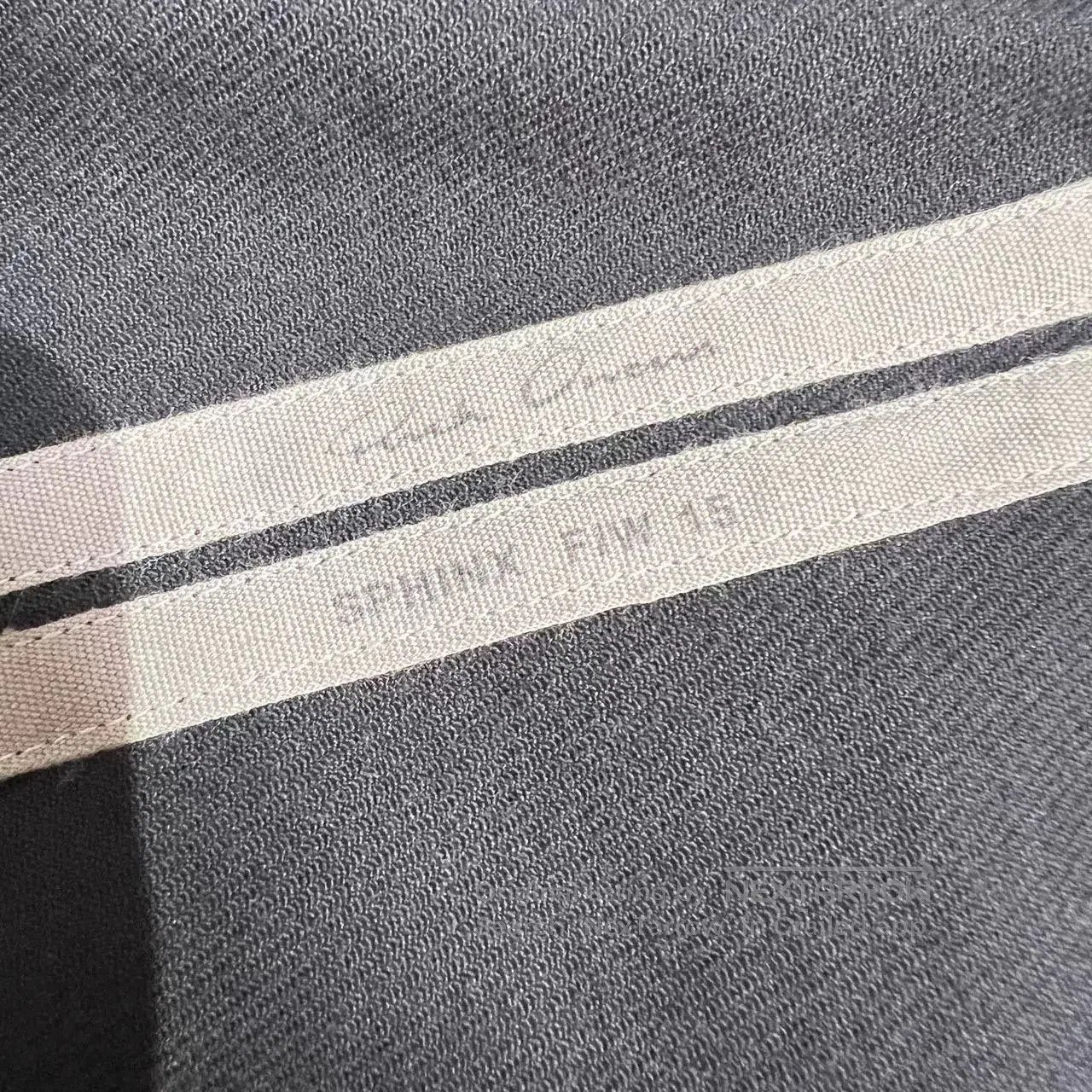 Rick Owens Rick Owens 15FW Black Drawstring Cropped Pants. Size US 34 / EU 50 - 4 Thumbnail