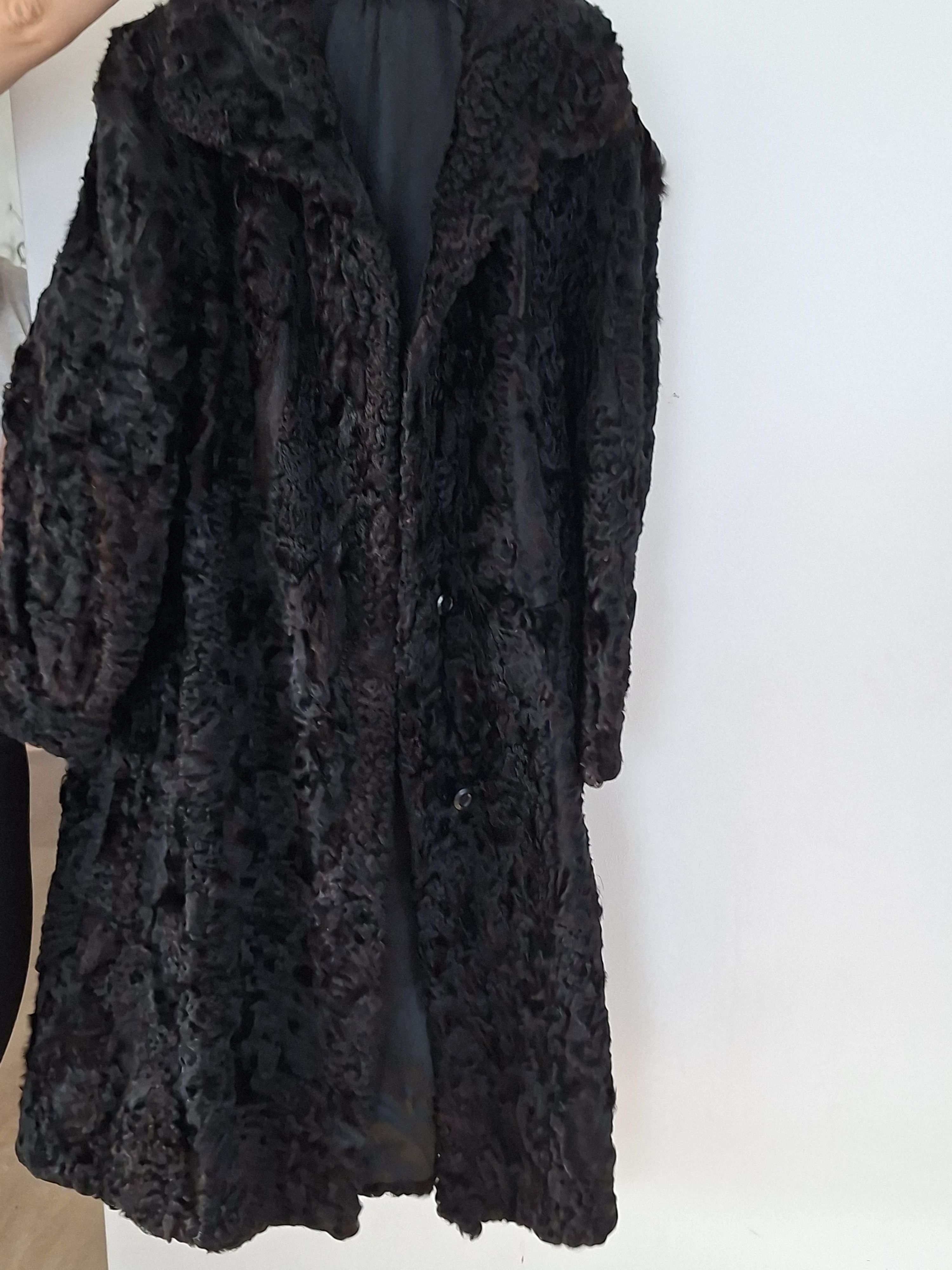 Other Vintage Genuine Karakul (Astrakhan) Size M / US 6-8 / IT 42-44 - 5 Thumbnail