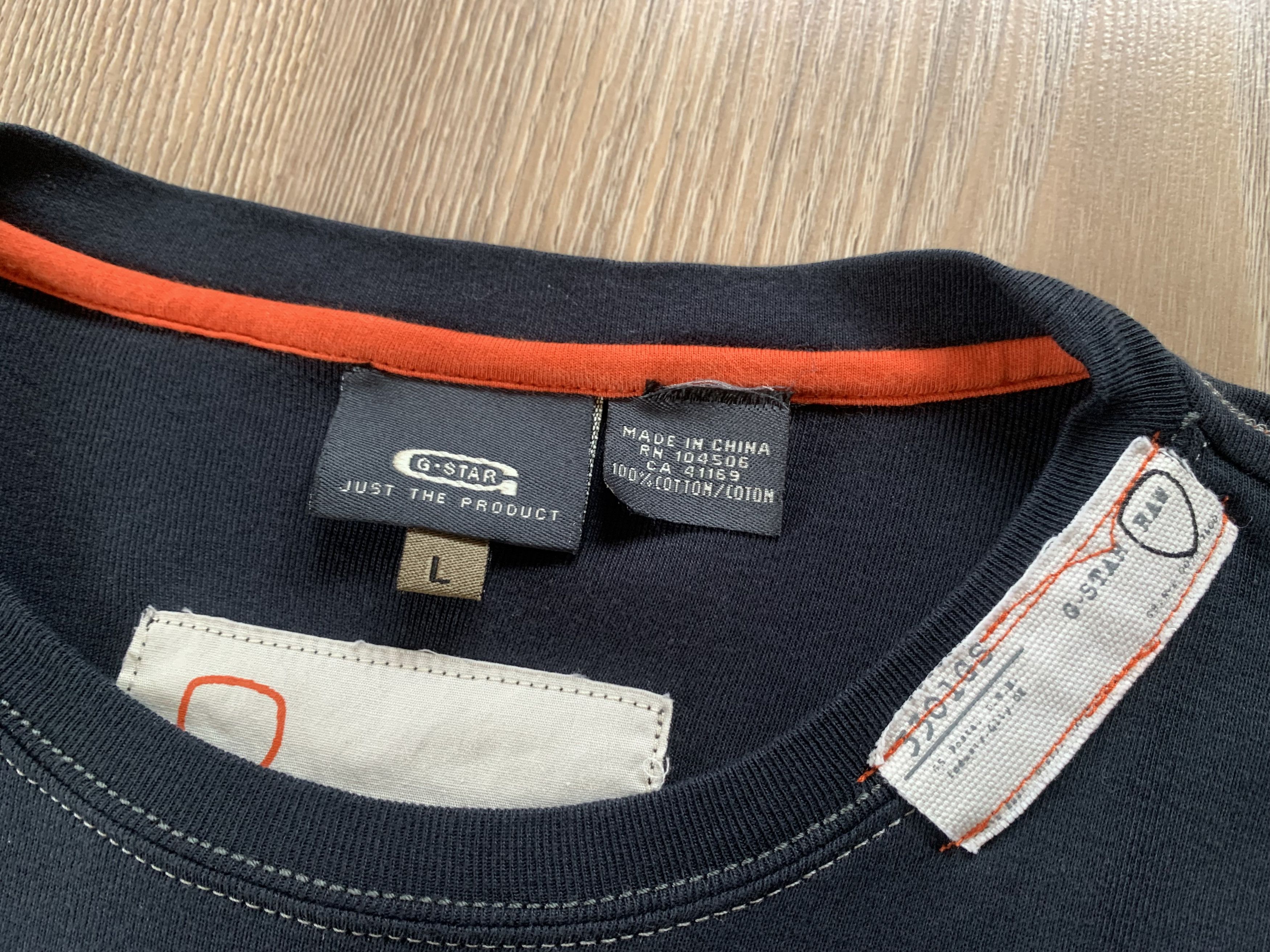 G-Star Men’s Rare Vintage G-Star Raw Cotton Long Sleeve Size US L / EU 52-54 / 3 - 7 Thumbnail