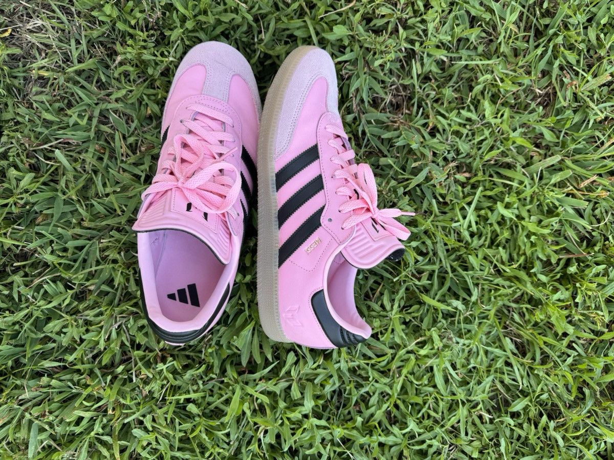 Adidas Samba Pink Messi Size US 11.5 / EU 44-45 - 3 Thumbnail