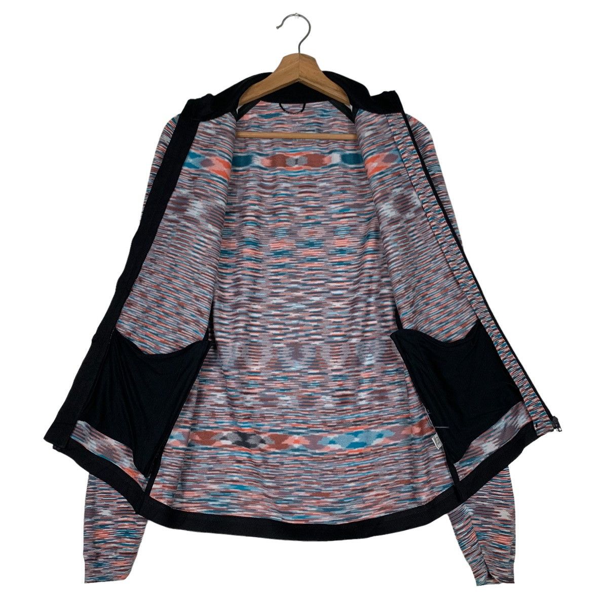 Adidas ADIDAS X MISSONI RUNNING HOODIE TRACK JACKET #0419-C19 Size US XS / EU 42 / 0 - 11 Thumbnail