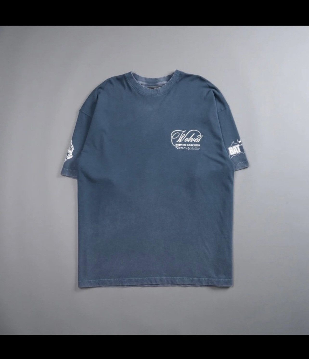 Darc Sport DARC SPORT X BATMAN “DARC RISES” TEE IN GOTHAM BLUE-XL Size US XL / EU 56 / 4 - 2 Thumbnail