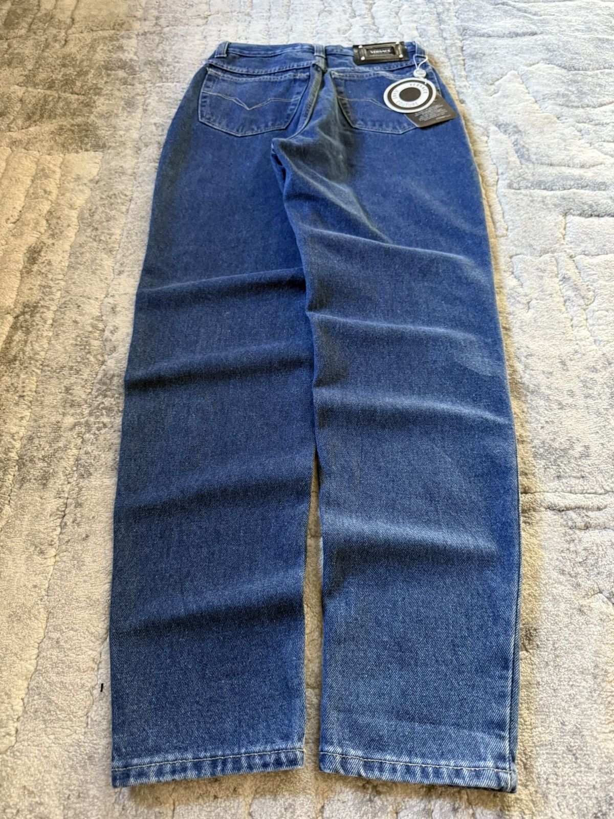 Versace Jeans Couture Versace Jeans Couture Carrot Cut Tappered Jeans Deadstock Size US 28 / EU 44 - 2 Thumbnail