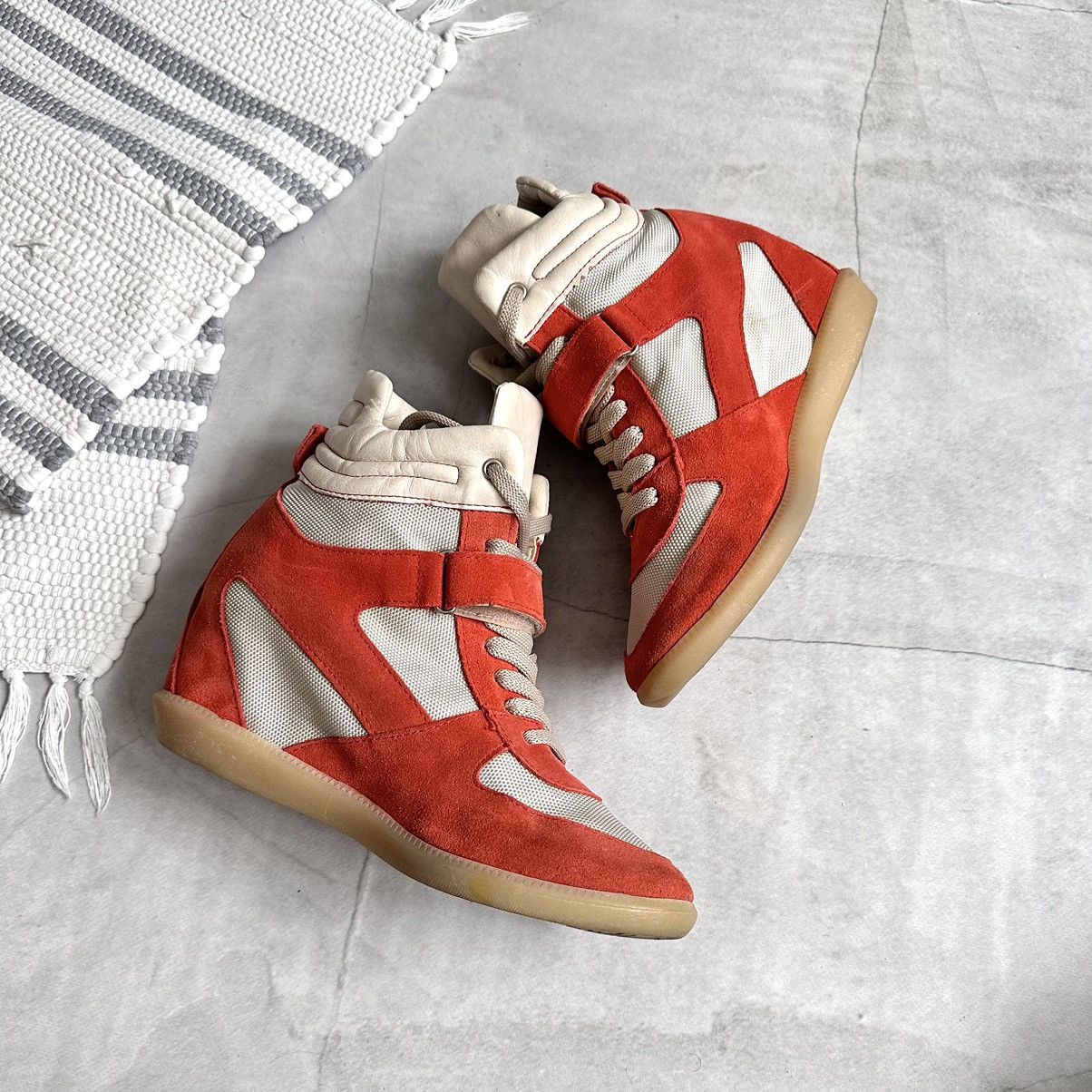 Isabel Marant Vintage Isabel Marant Style Bobby Bekett Wedge Sneakers Size US 9 / IT 39 - 11 Thumbnail