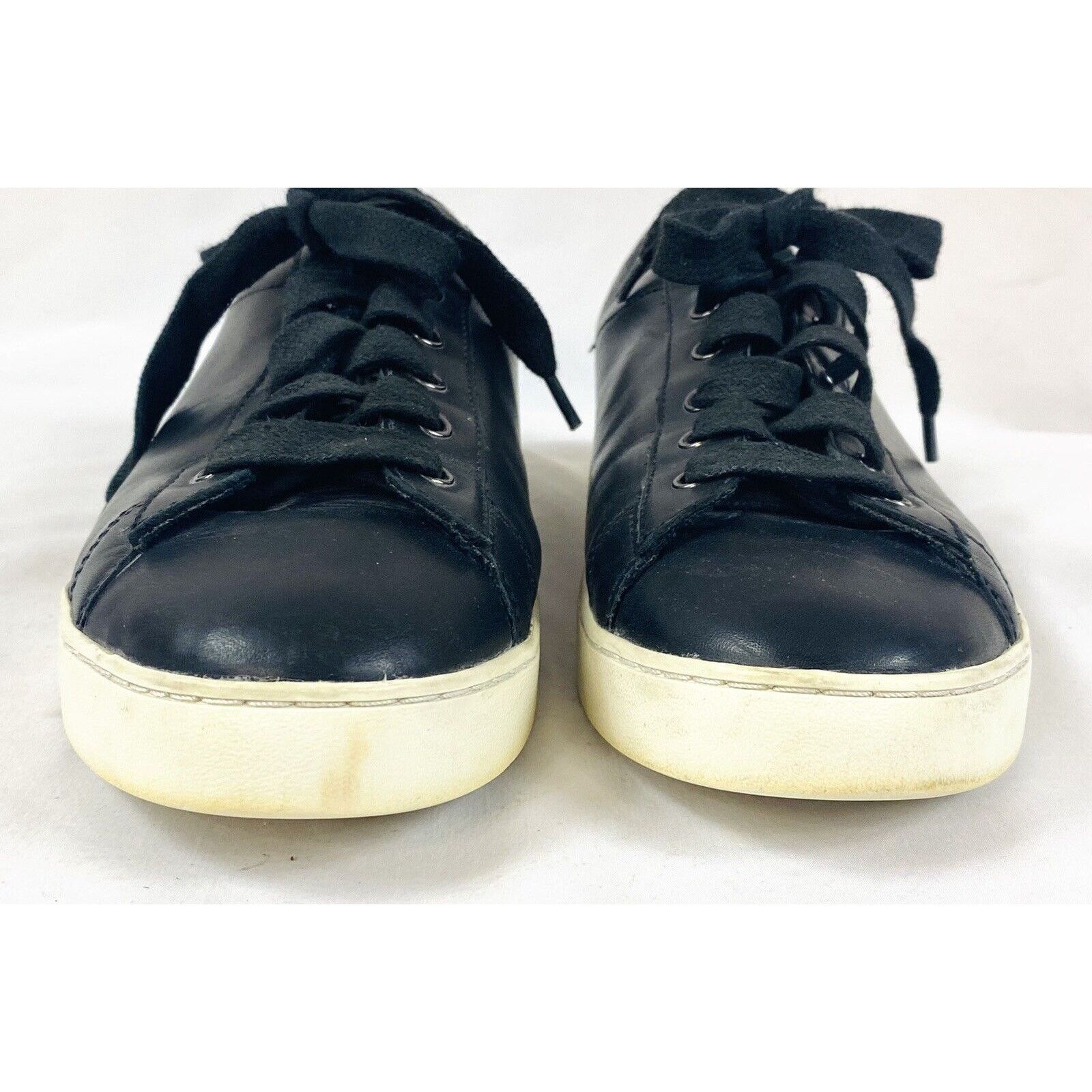 Vionic VIONIC Women's Black Leather 355 SYRA Lace Up Sneakers Size US 10 / IT 40 - 7 Thumbnail