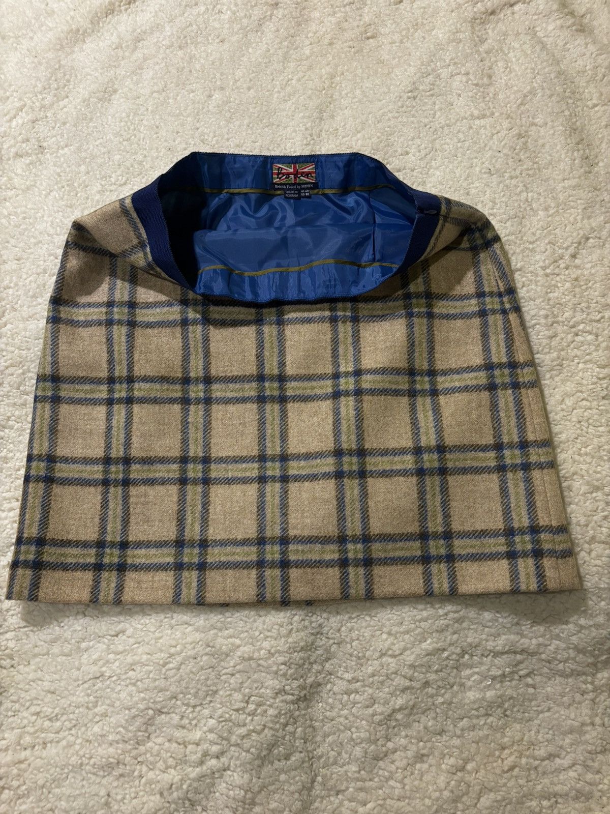 Boden Beige wool skirt0529 Size 29" - 10 Thumbnail