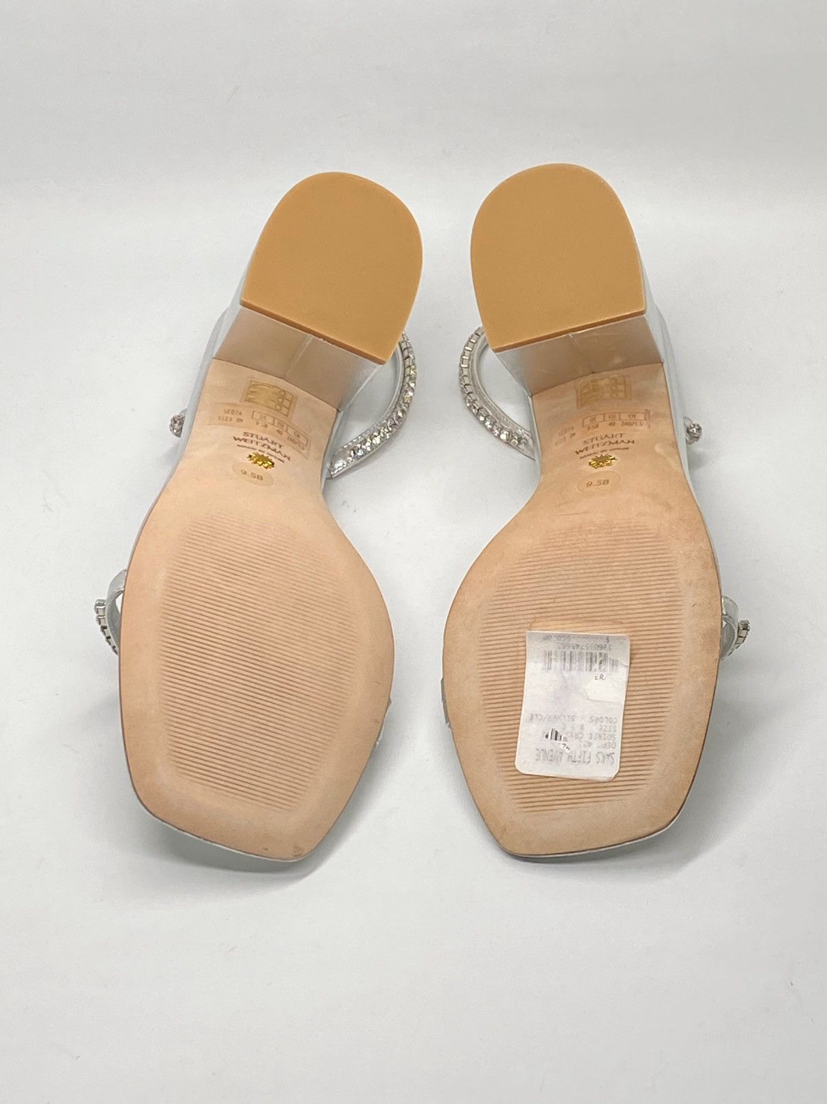 Stuart Weitzman Stuart Weitzman Embellished Leather Sandals size 9.5 Size US 9.5 / IT 39.5 - 11 Thumbnail