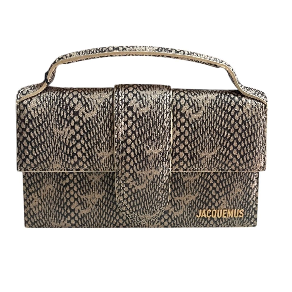 Jacquemus Le Grand Bambino Snake Skin