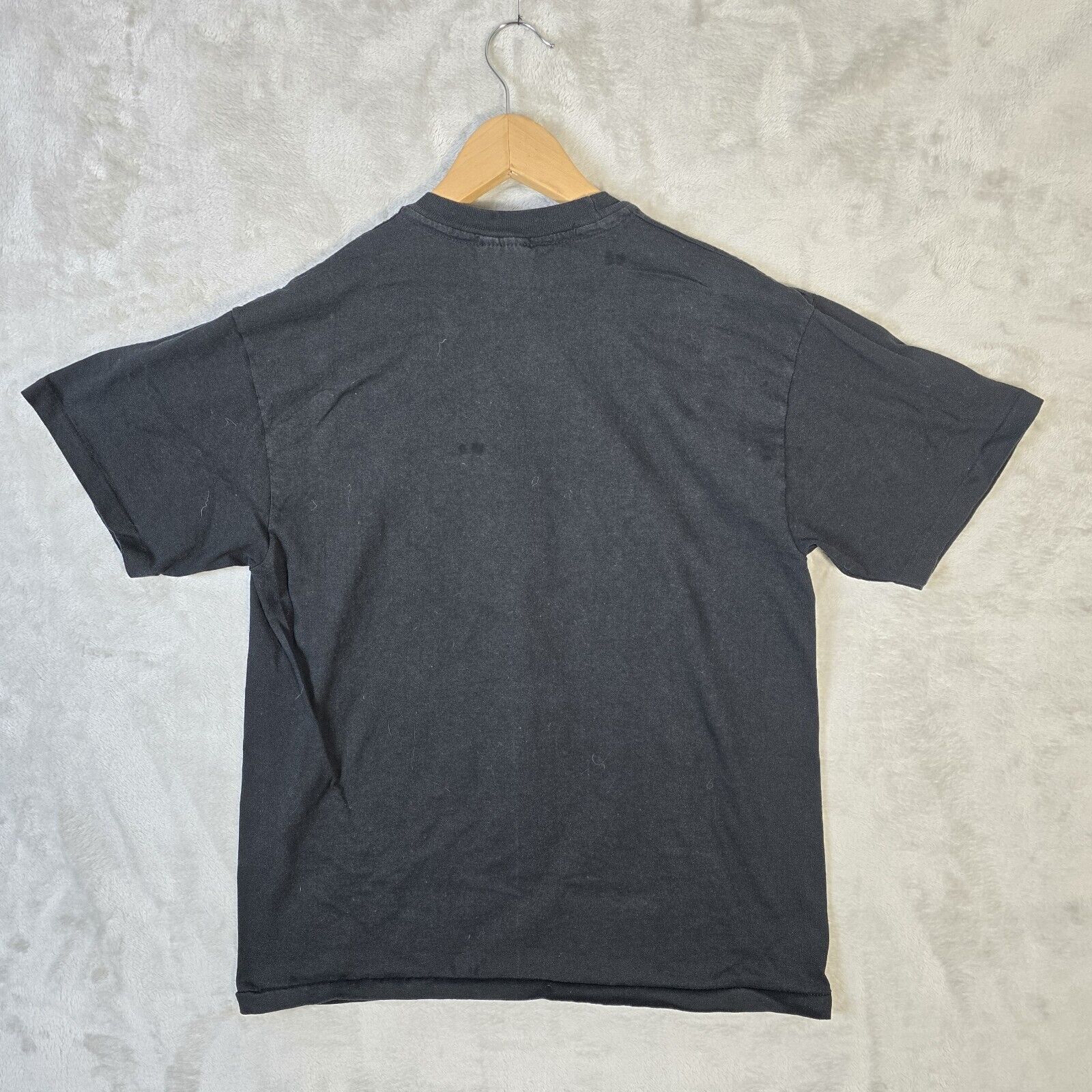 Hanes Vintage 1990 Elvis Presley Black Large Print Men's L T-Shirt Size US L / EU 52-54 / 3 - 10 Thumbnail