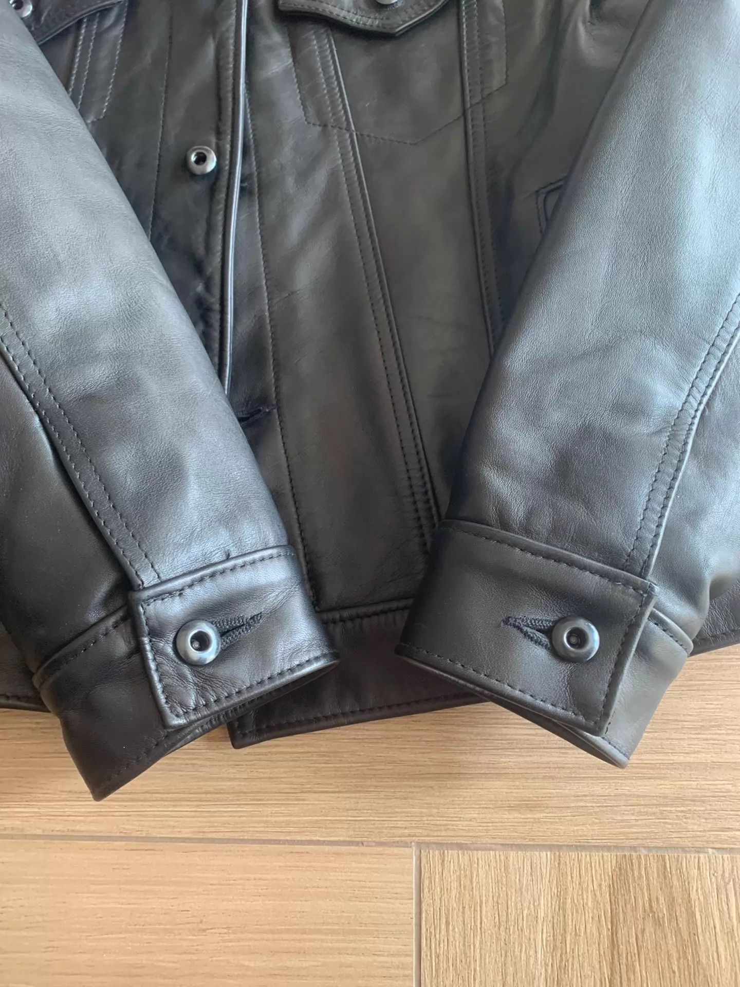 Schott SCHOTT soft nappa leather classic slim jacket XL Size US XL / EU 56 / 4 - 7 Thumbnail