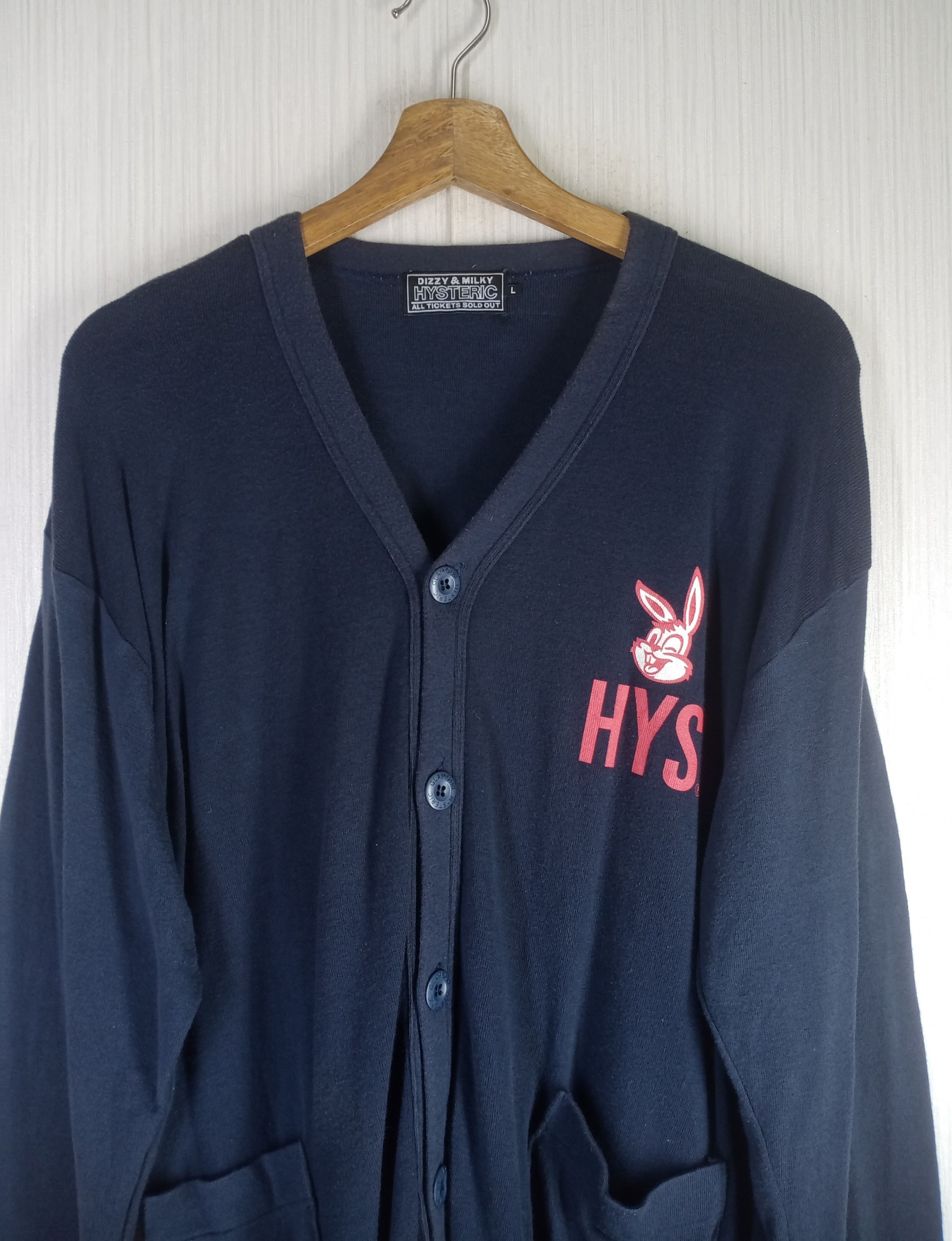 Hysteric Glamour Hysteric Glamour x Dizzy & Milky Rabbit Fever Cardigan Size US L / EU 52-54 / 3 - 3 Thumbnail