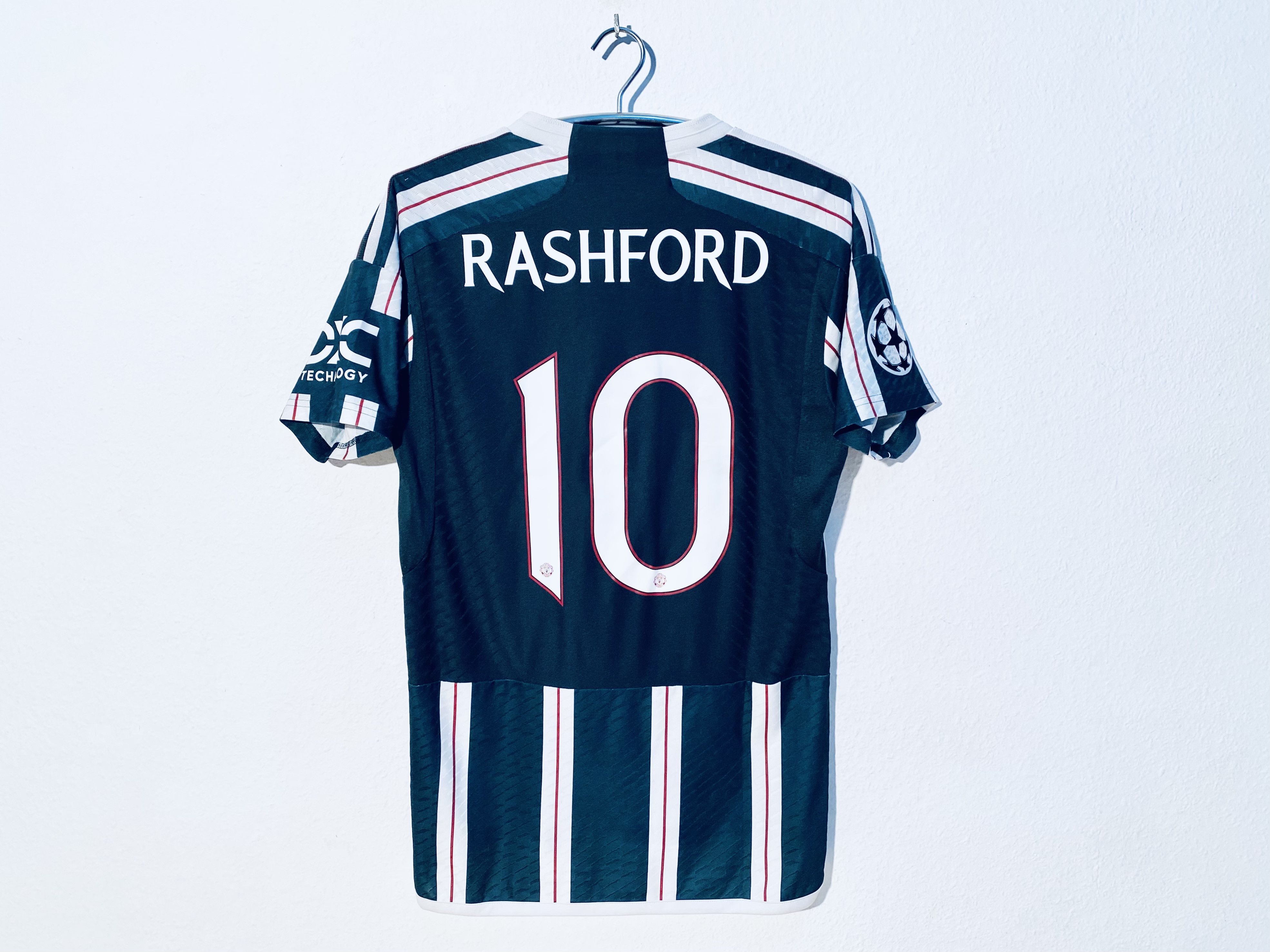 Adidas Manchester United BNWT Authentic Away Jersey 2023 - 2024 Size US M / EU 48-50 / 2 - 1 Thumbnail