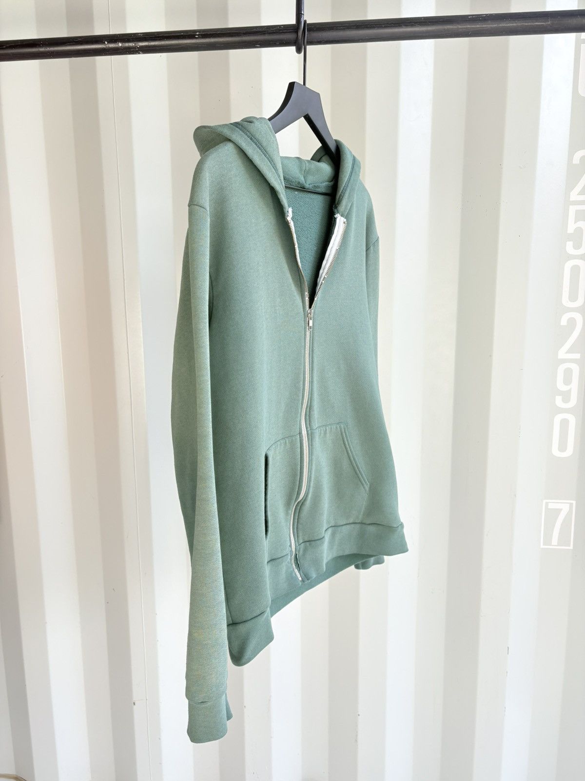 Vintage Vintage Zip Hoodie Distressed Sun Faded Grunge Size US L / EU 52-54 / 3 - 3 Thumbnail