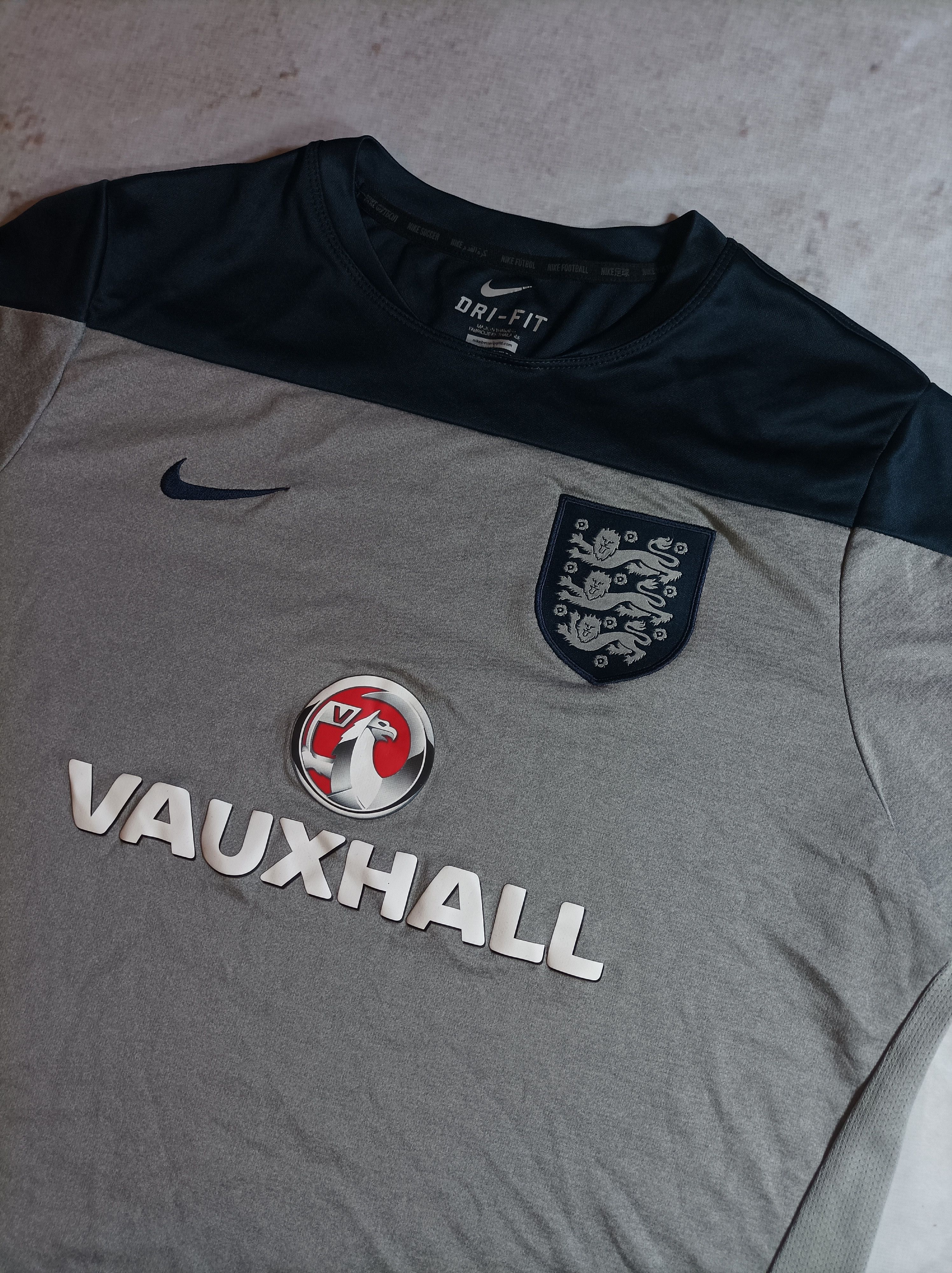 Nike × Vintage England Nike Football Soccer Training Jersey Size US XL / EU 56 / 4 - 2 Thumbnail