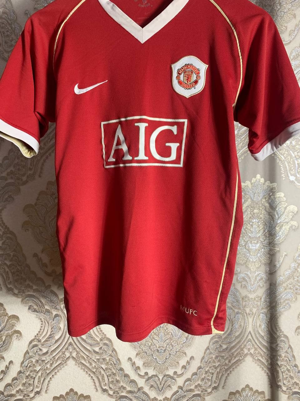 Nike Vintage Nike Fc Manchester United England Soccer Jersey 90s Size US S / EU 44-46 / 1 - 3 Thumbnail