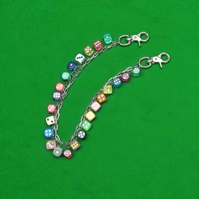 Japanese Brand × Jewelry Lucky Colorful Dice Pants Chain Size ONE SIZE - 3 Thumbnail
