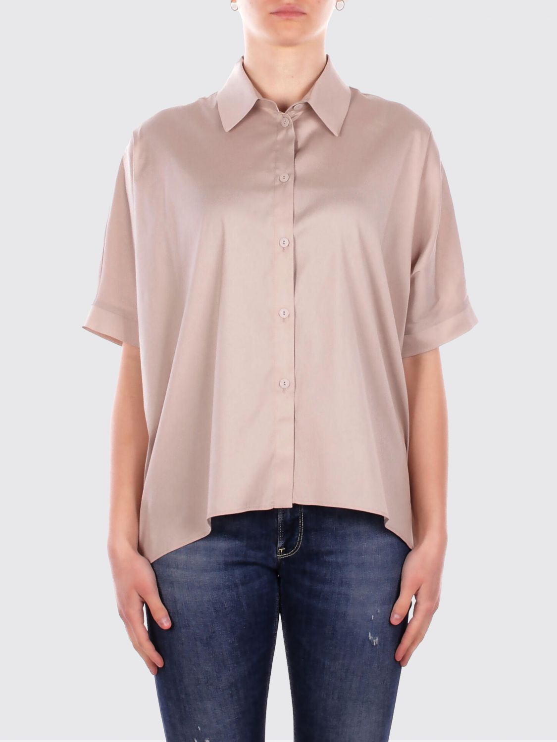 Max Mara Max Mara Shirt Woman Sand Size L / US 10 / IT 46 - 1 Thumbnail