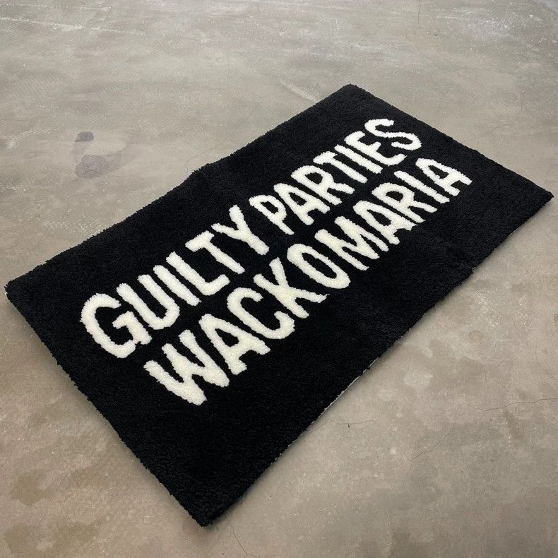 Wacko Maria wacko maria Black blanket 2503-Nextarrow Size ONE SIZE - 2 Thumbnail