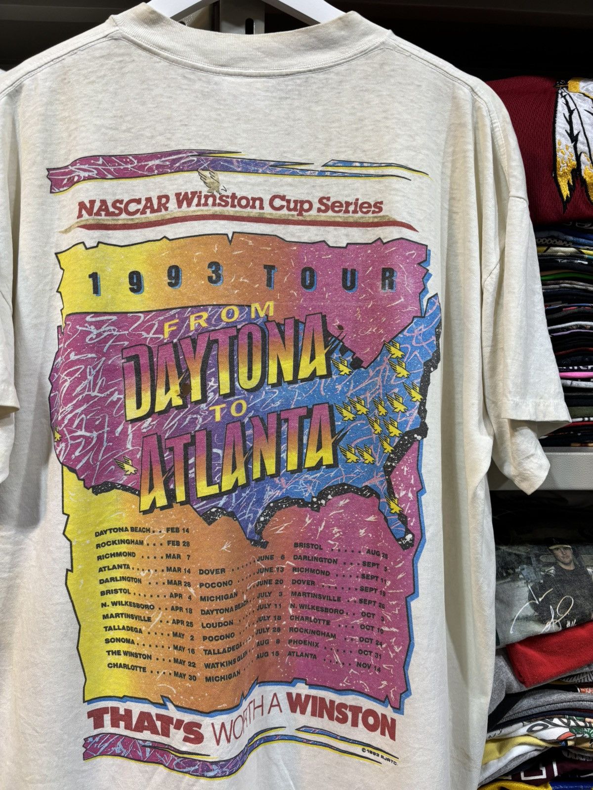 Other Winston Cup 90s Racing Tee Size US XL / EU 56 / 4 - 4 Thumbnail