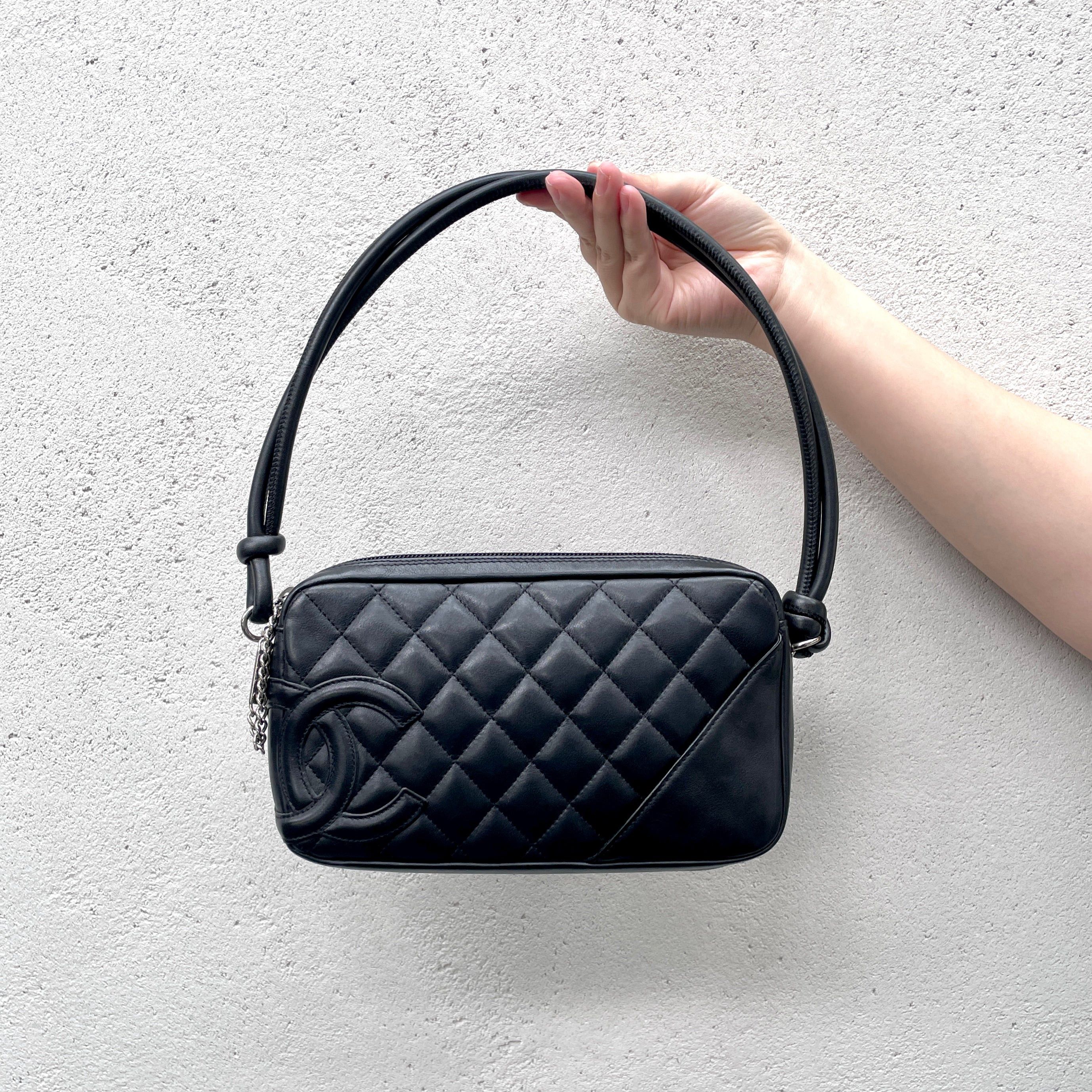 Chanel Chanel Cambon Line Matelasse Accessory Pouch Black Size ONE SIZE - 1 Thumbnail
