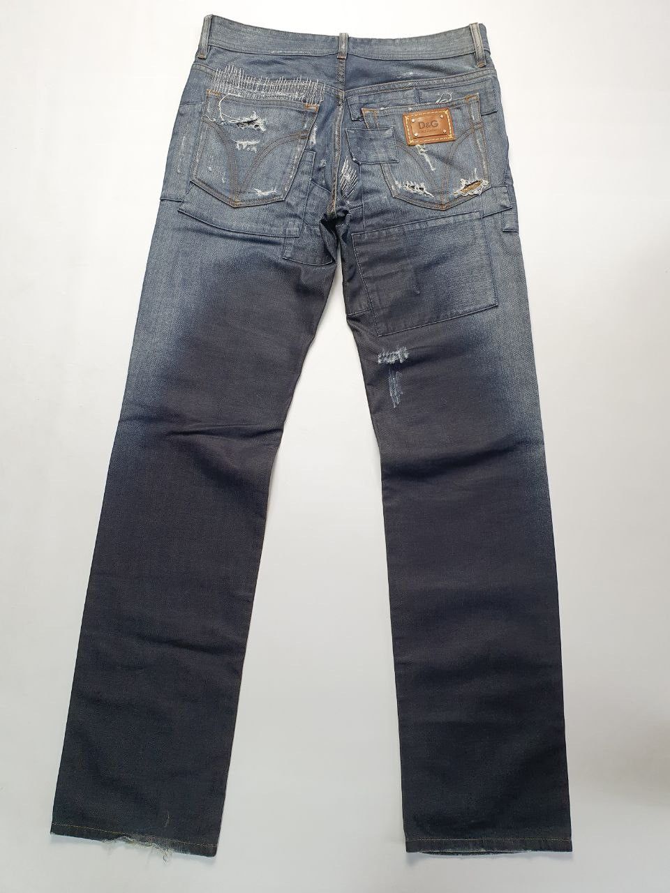 Dolce & Gabbana Dolce Gabbana Vintage Distressed Jeans Size US 31 - 5 Thumbnail