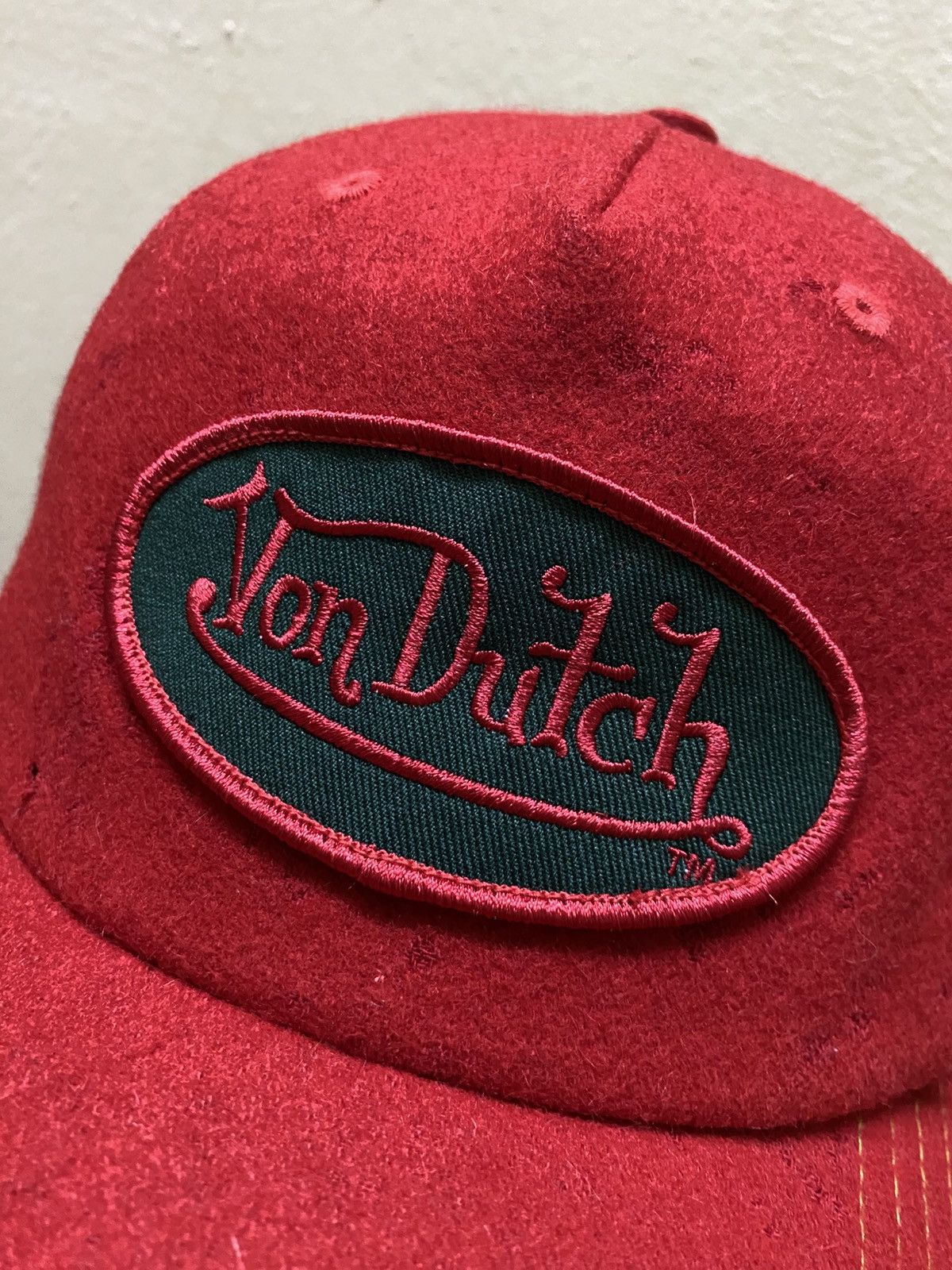 Ed Hardy × Vintage × Von Dutch Von Dutch Tracker Hat Cap Size ONE SIZE - 2 Thumbnail