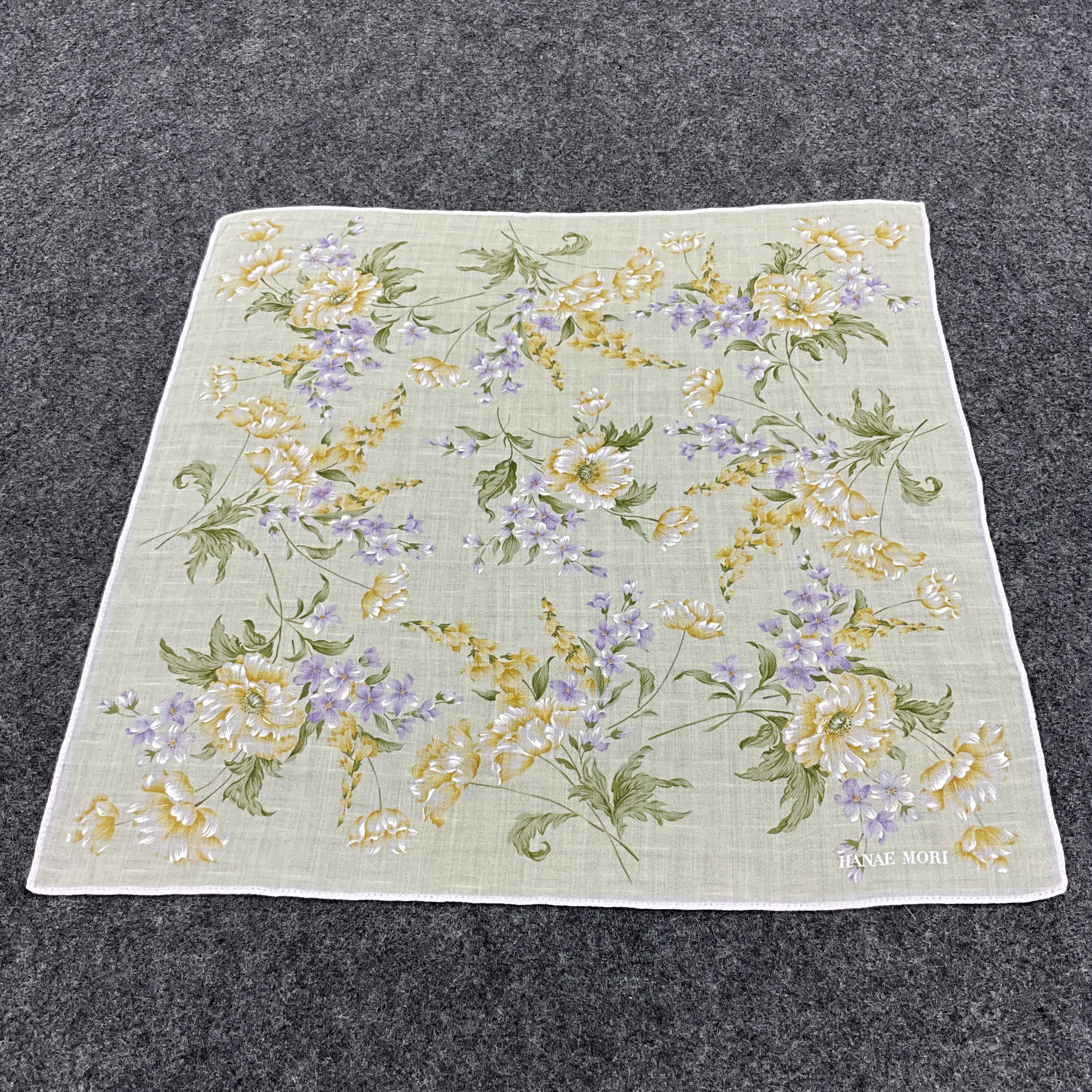 Vintage Vintage Hanae Mori Handkerchief / Bandana / Neckerchief B053 Size ONE SIZE - 3 Thumbnail