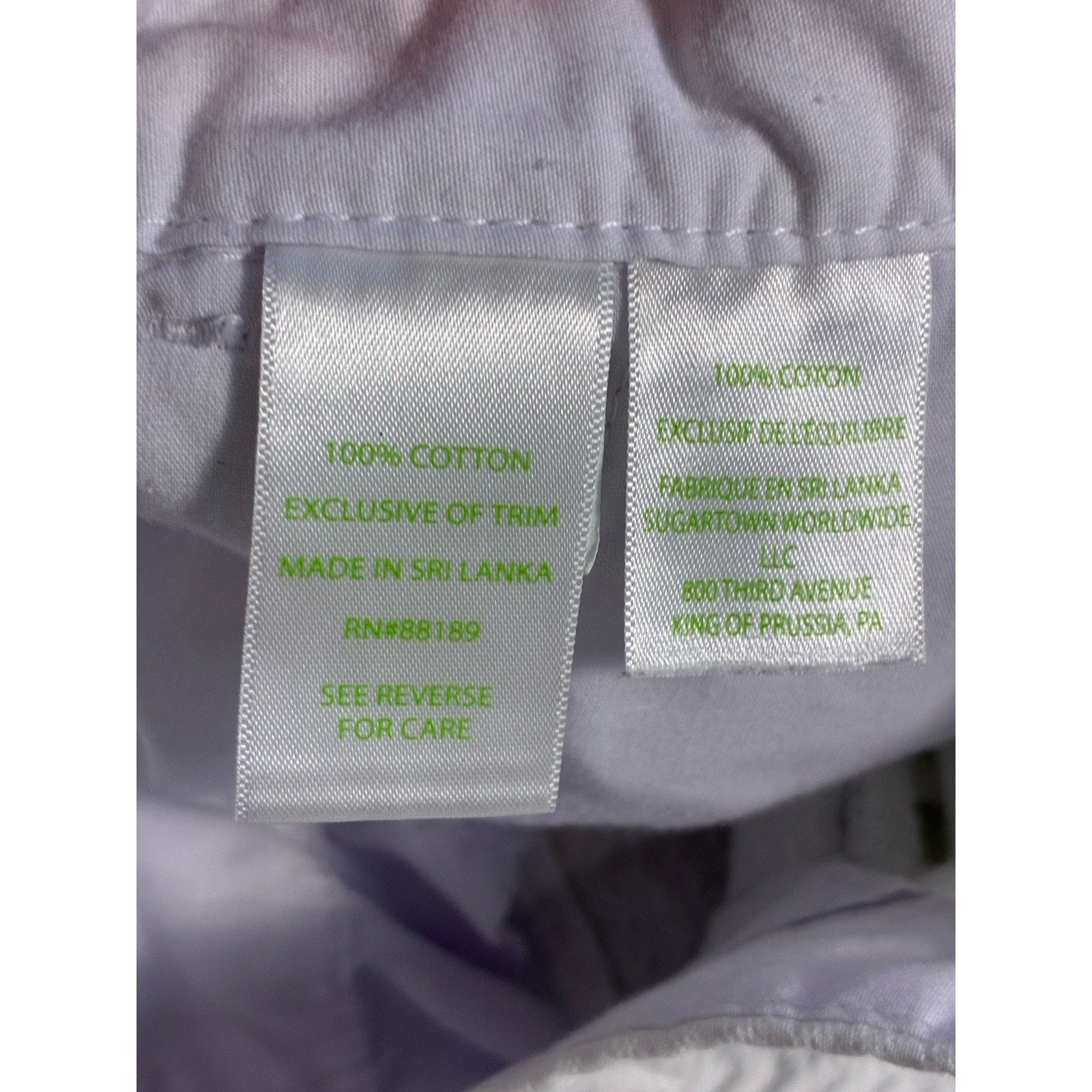 Lilly Pulitzer Lilly Pulitzer Madison White Seersucker Scalloped Womens 10 Size 32" / US 10 / IT 46 - 12 Thumbnail