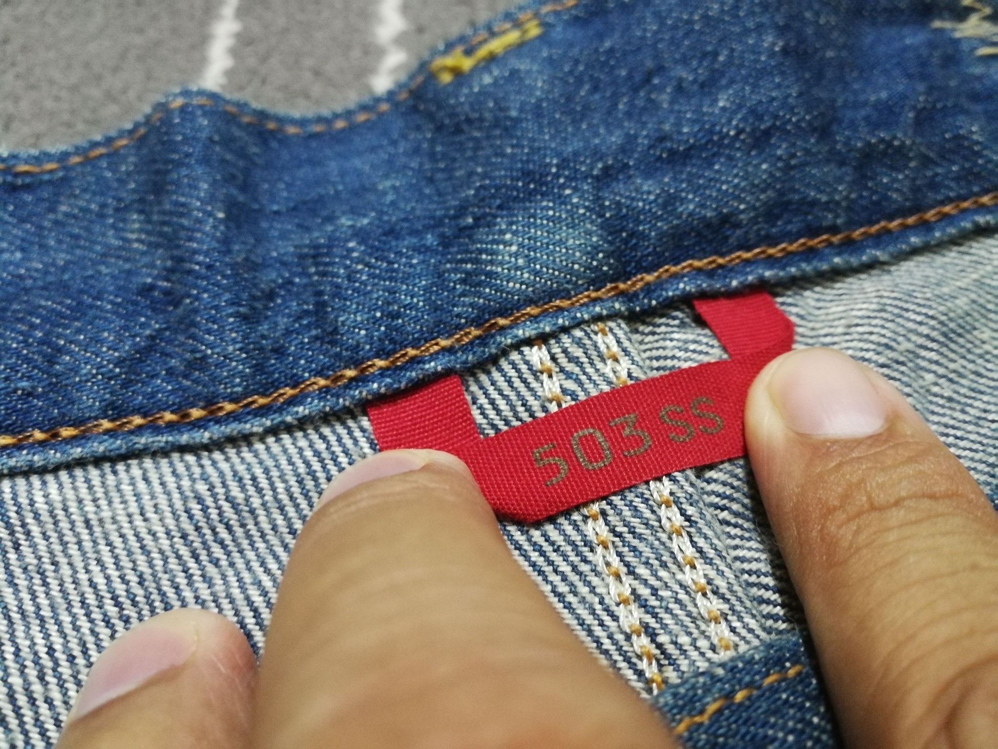 Edwin × Japanese Brand × Vintage Vintage Edwin 503ss japan made w36 1906 Size US 36 / EU 52 - 5 Thumbnail