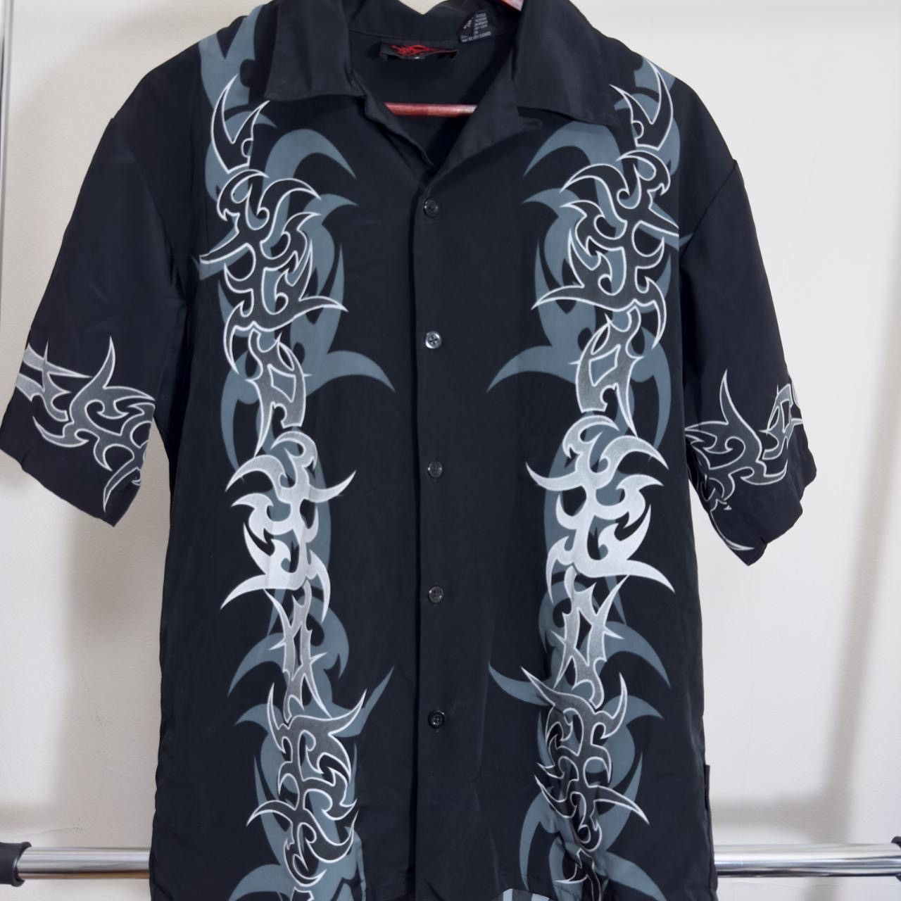 Other Y2K grunge bowler button up shirt Size US M / EU 48-50 / 2 - 1 Thumbnail