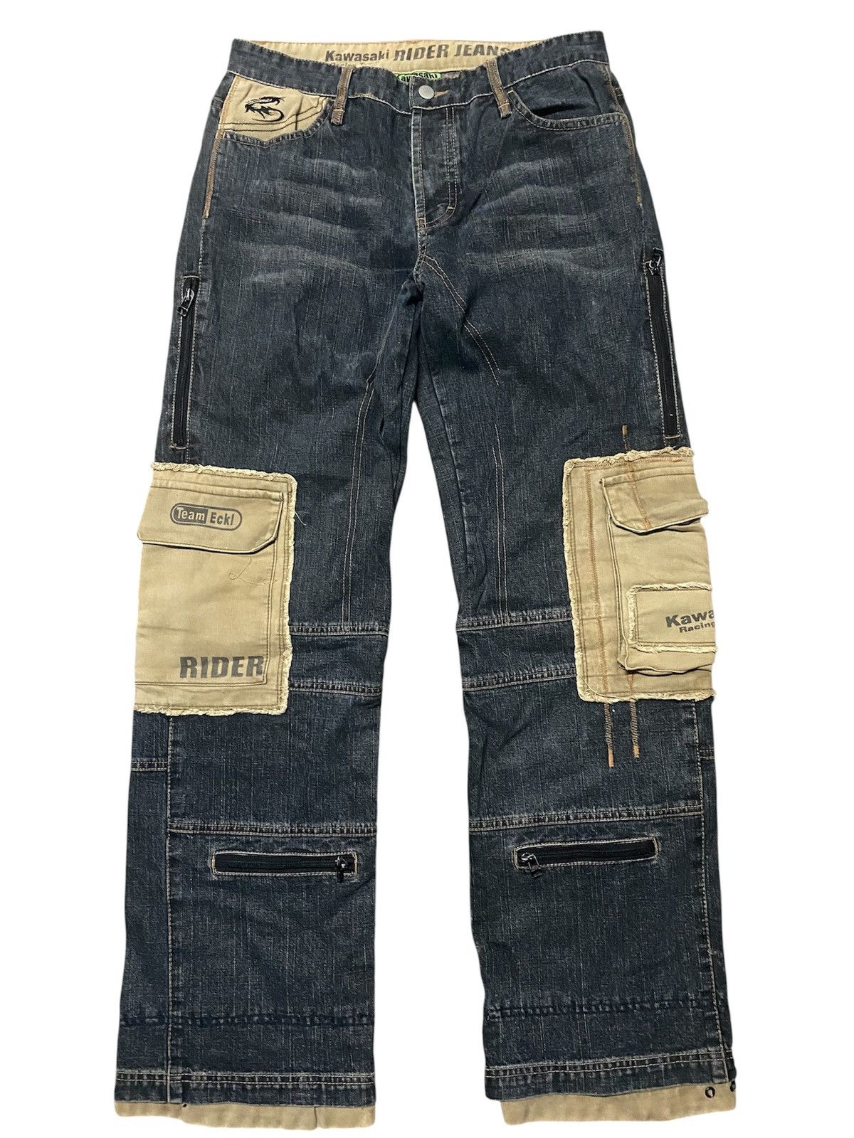 Other Kawasaki Rider Jeans Racing Team Size US 30 / EU 46 - 1 Thumbnail
