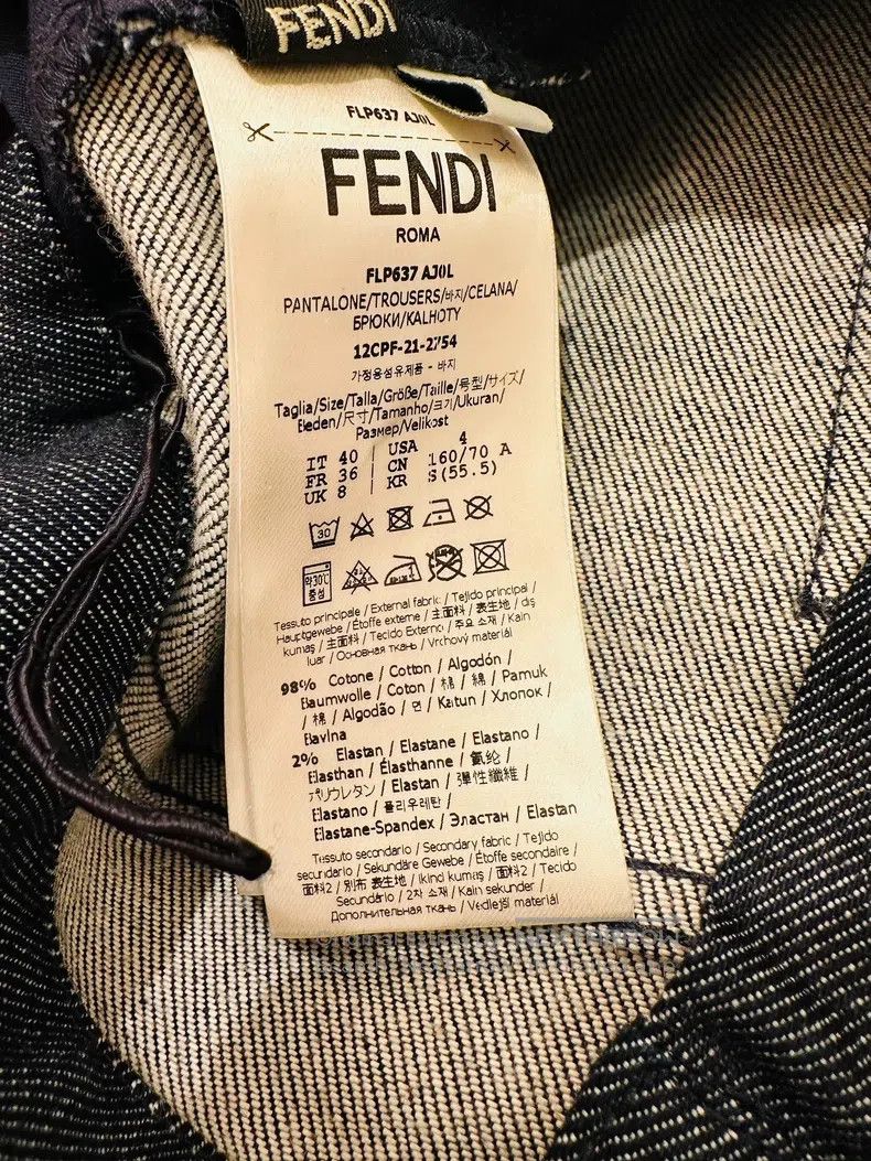 Fendi Fendi Slim straight jeans Size 26" / US 2 / IT 38 - 6 Thumbnail