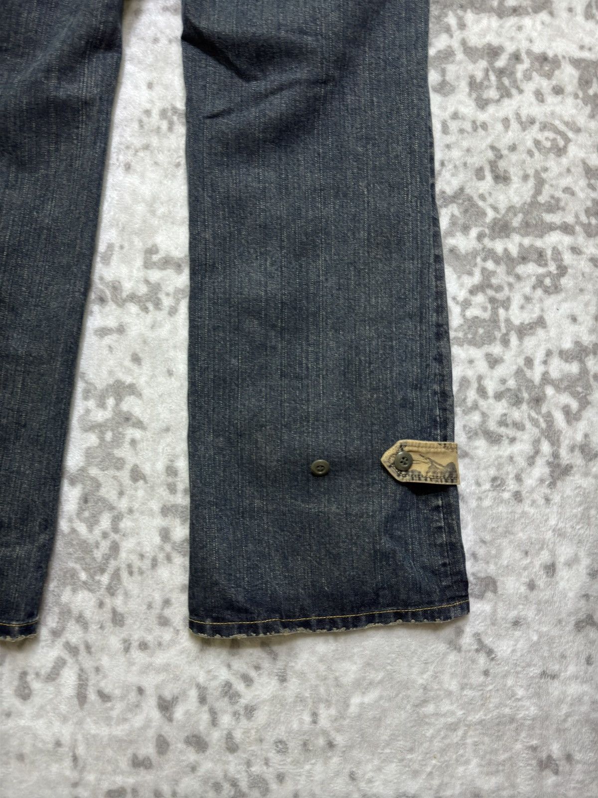 291295=Homme Vintage 291295=Homme Multi Pocket Flare Denim Camo Size US 32 / EU 48 - 15 Thumbnail