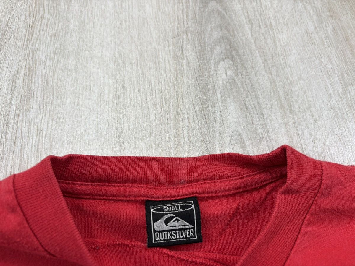 Quiksilver × Vintage Mens vintage t shirt Quiksilver Size Small Size US S / EU 44-46 / 1 - 5 Thumbnail