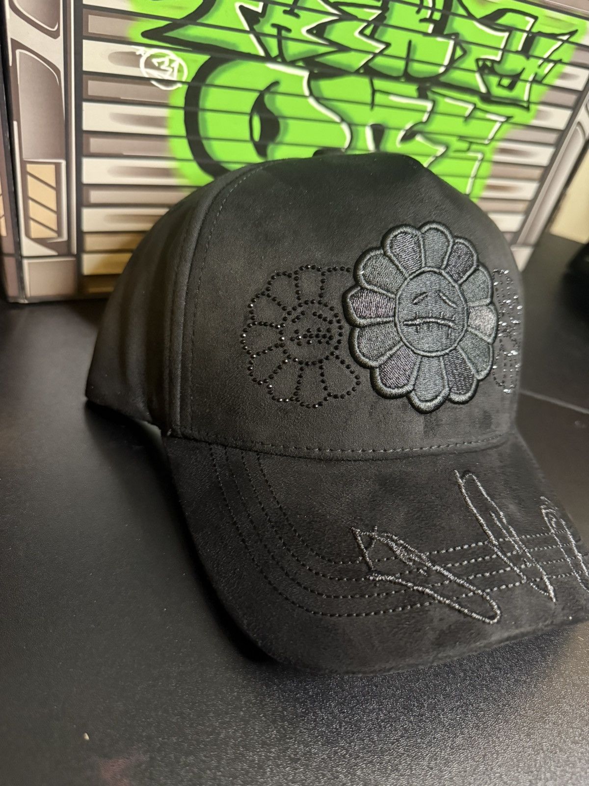 Other Innedit Muratravis Gorra Hats Crystals Black Size ONE SIZE - 3 Thumbnail