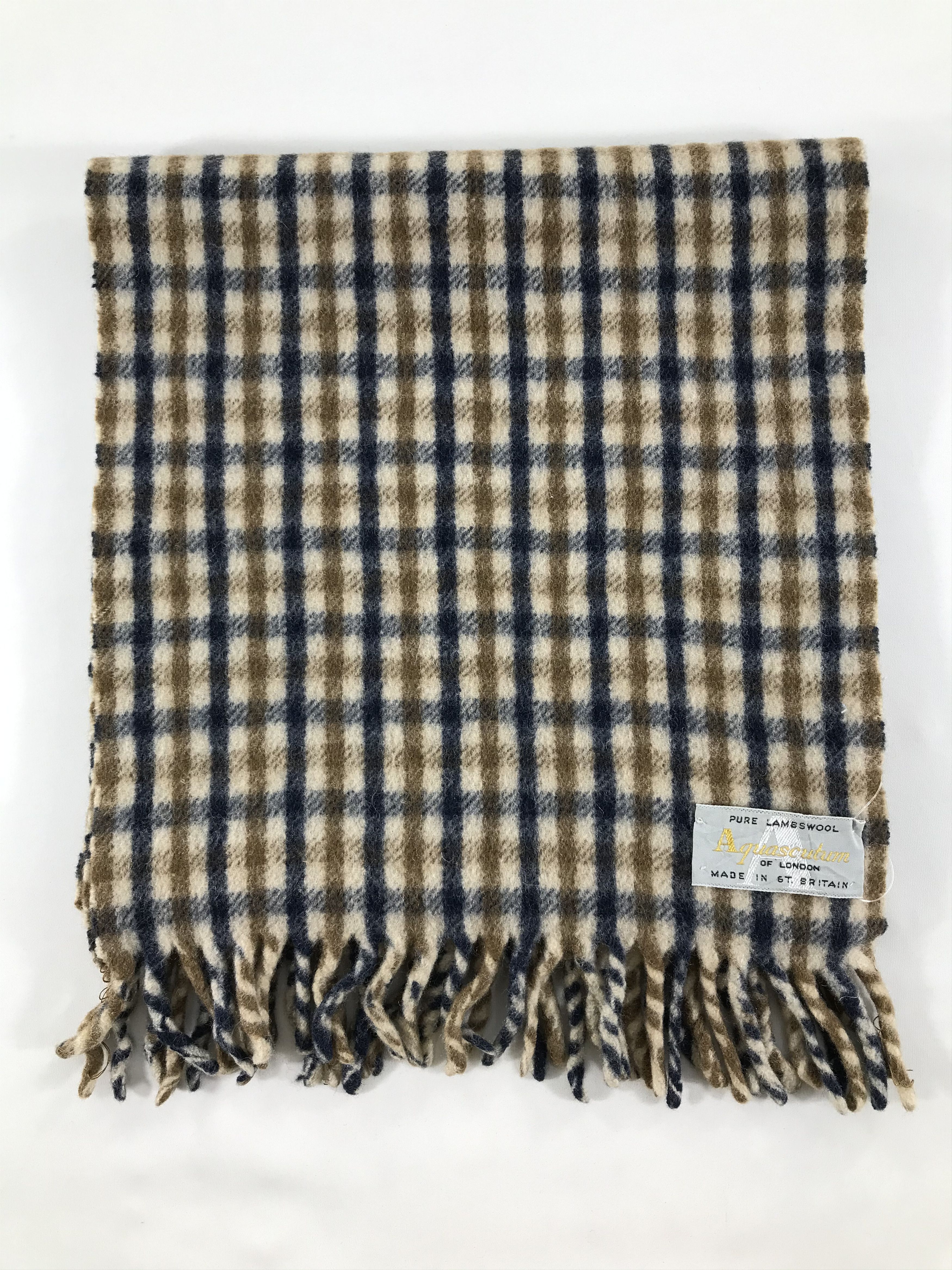 Aquascutum Vintage Aquascutum Scarf/Muffler/Neckwear MF1443 Size ONE SIZE - 2 Thumbnail