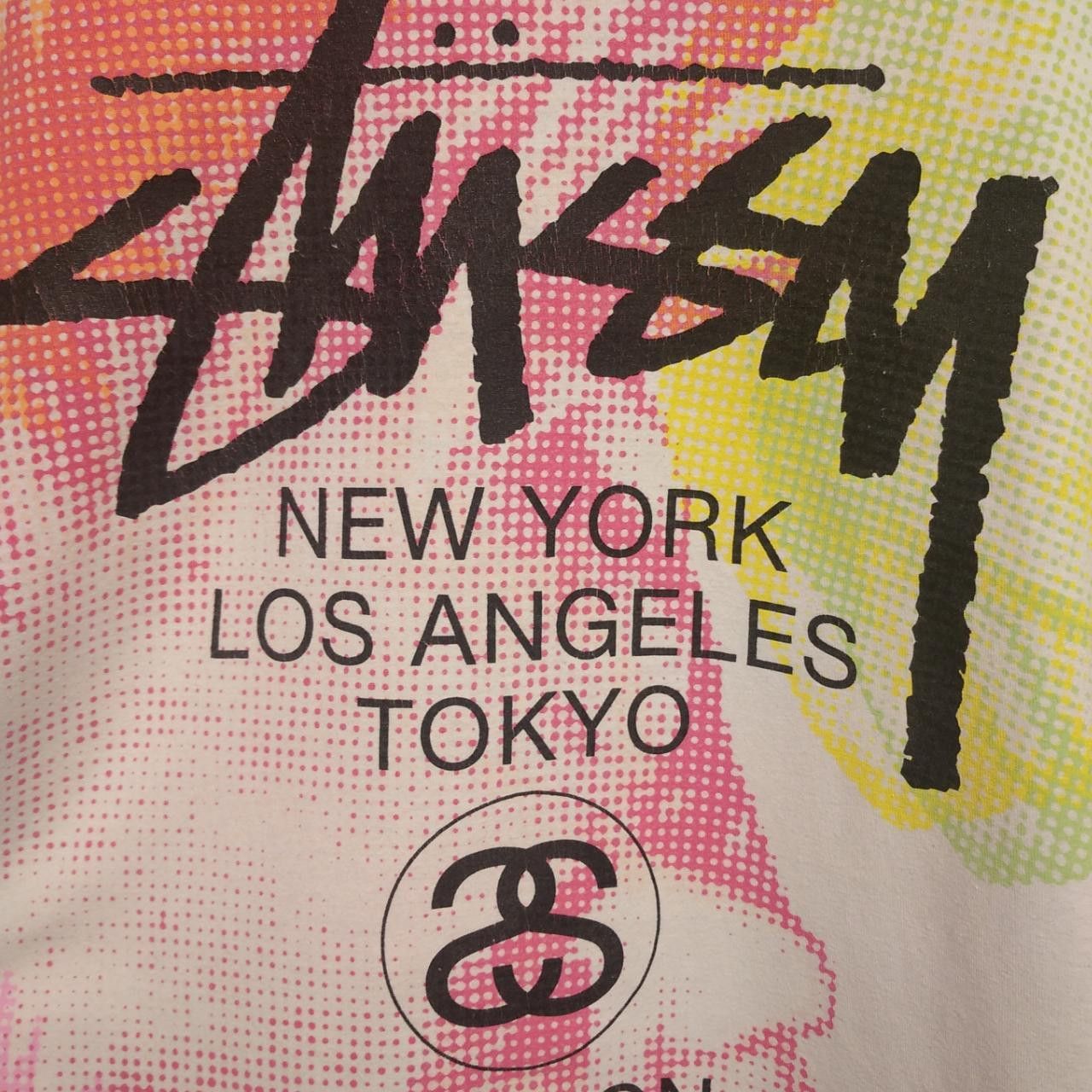 Stussy Stussy World Tour Faces Tee 👕 Size US S / EU 44-46 / 1 - 3 Thumbnail