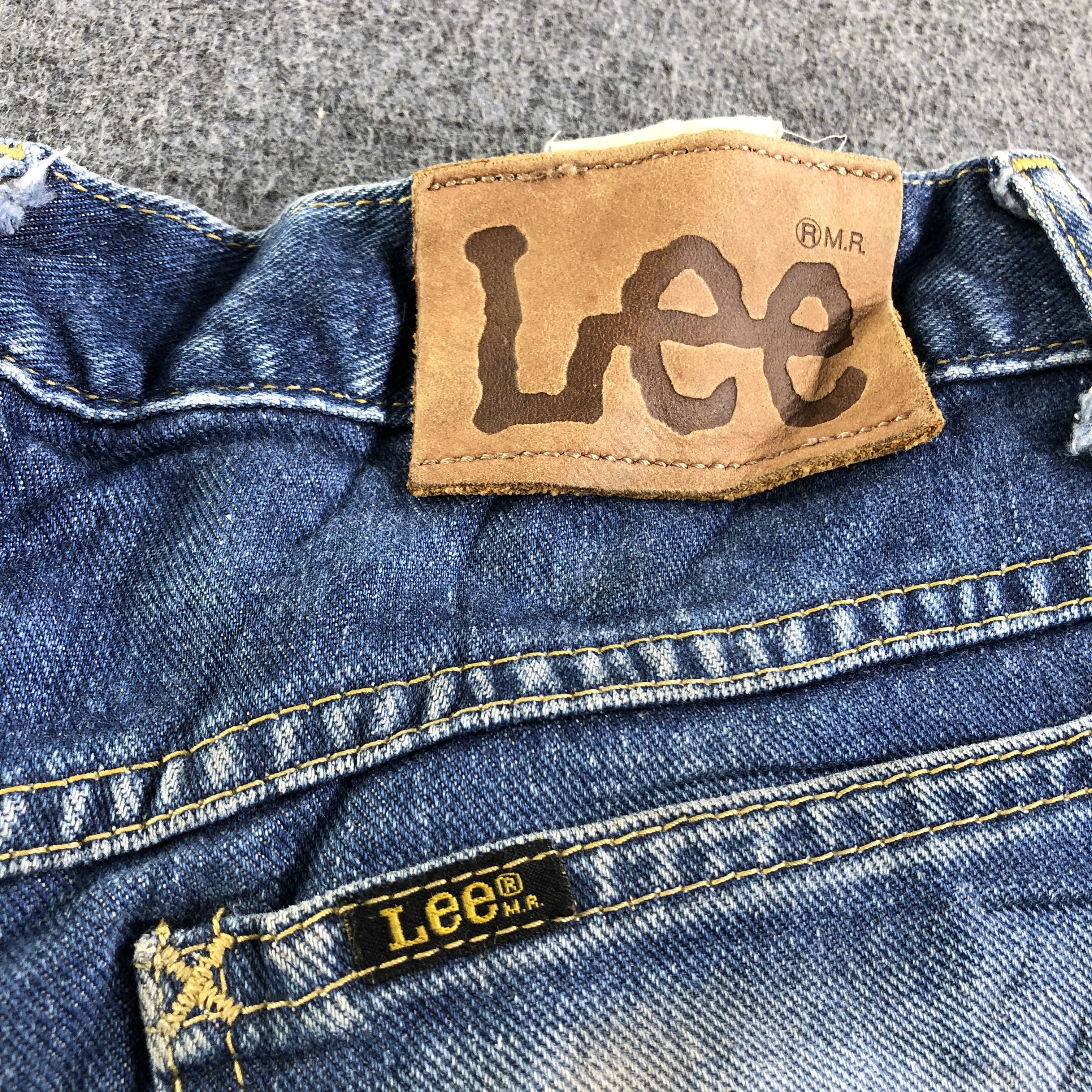 Lee Vintage Blue Wash Lee Jeans-J4055 Size US 28 / EU 44 - 5 Thumbnail