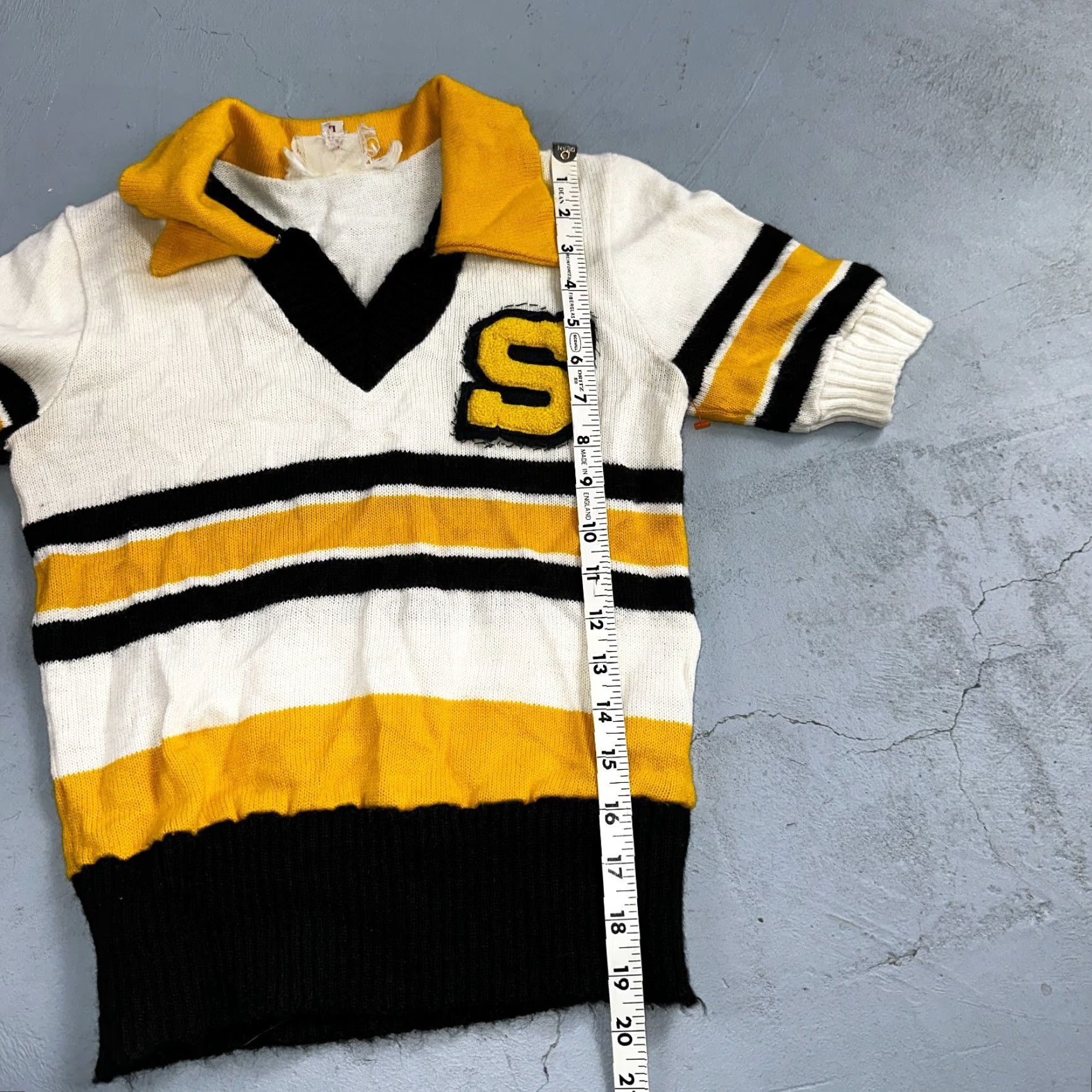 Vintage VINTAGE 1960s 60s College High School Cheerleader Sweater Stacey L Rockabilly L Size L / US 10 / IT 46 - 5 Thumbnail