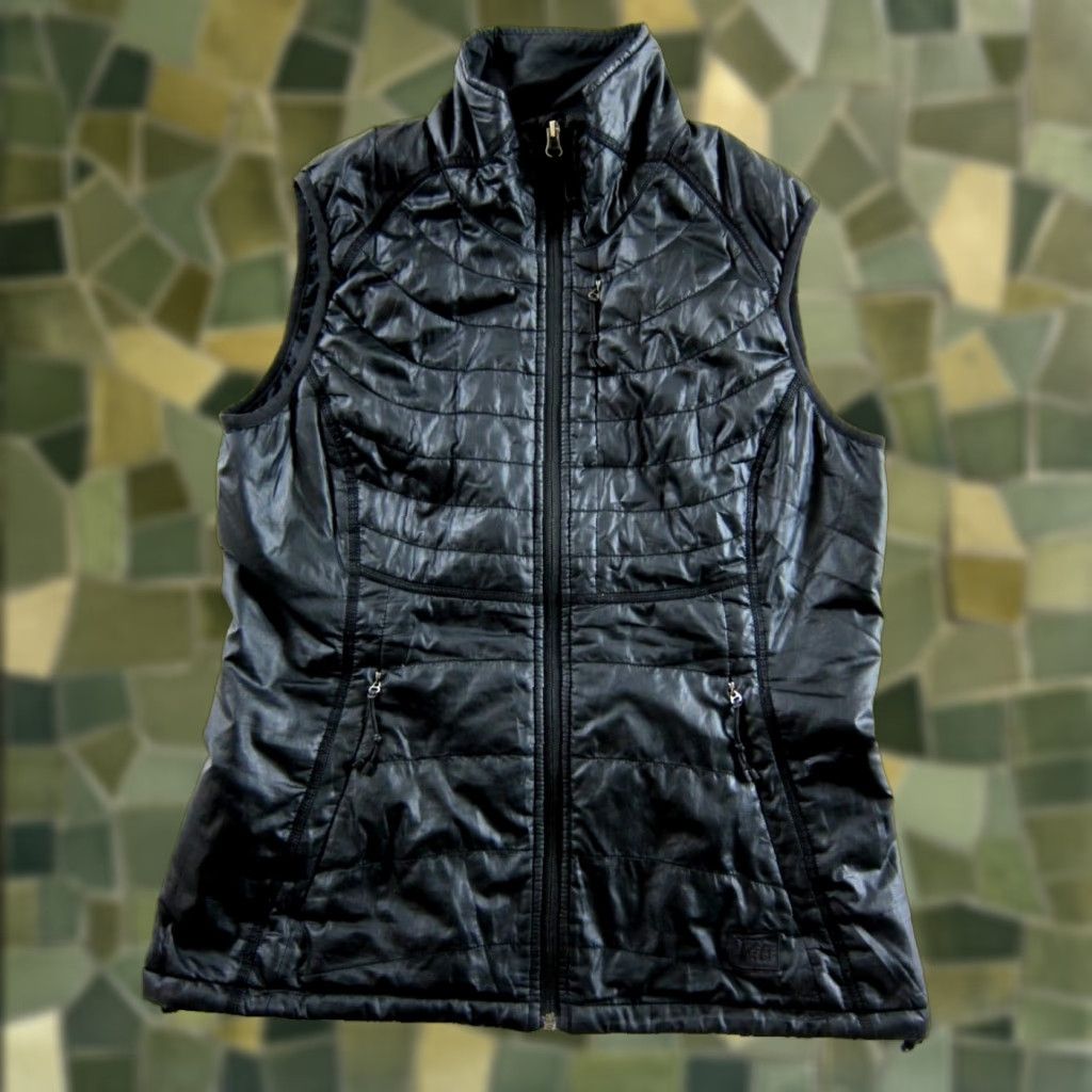 Vintage REI Black Classic Quilted Lightweight Full Zip Pocket Vest Women M Black Quilted Lightweight Full Zip Vest Women Size Medium Size M / US 6-8 / IT 42-44 - 1 Thumbnail