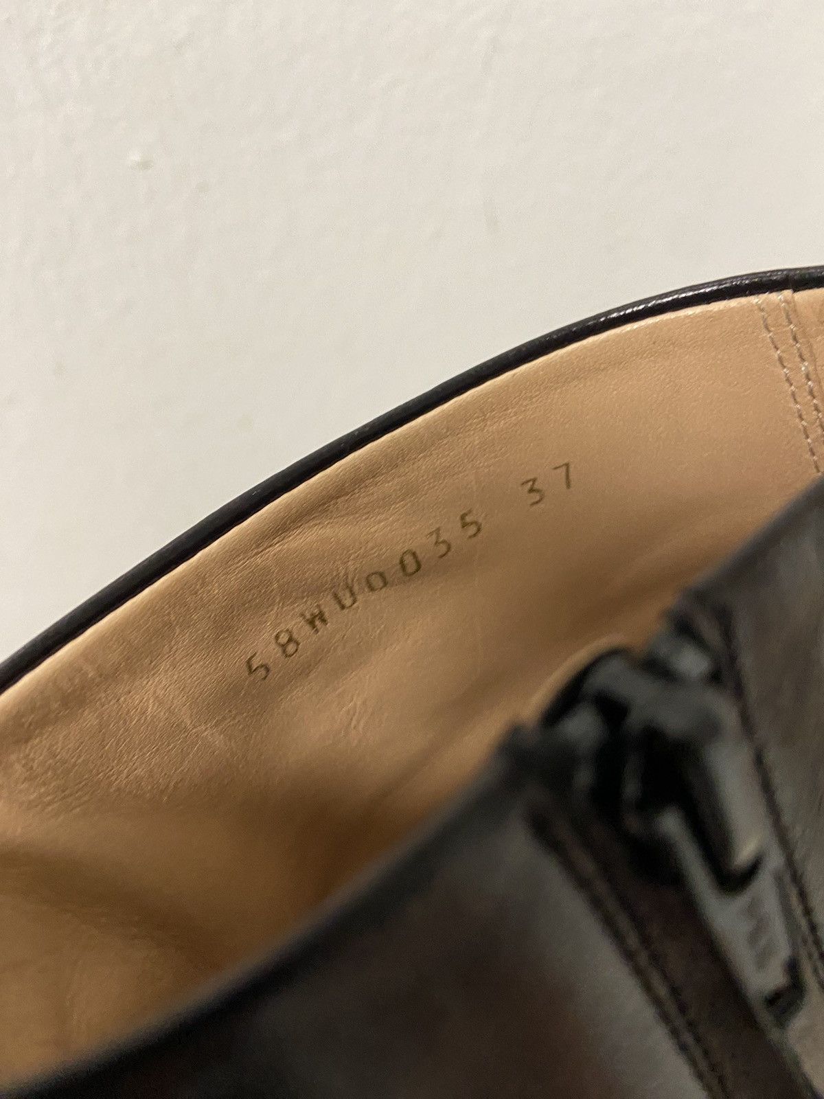 Designer × Maison Margiela Maison Martin Margiela Ankle Boot Black Leather Womens 37 Size US 7 / IT 37 - 5 Thumbnail