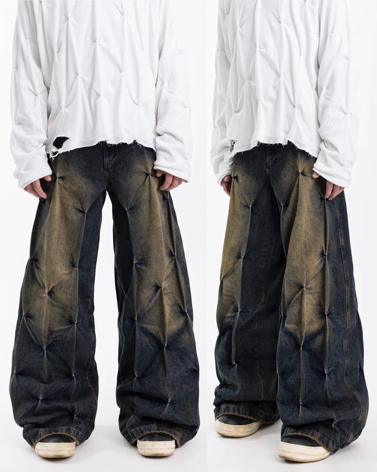 Bad Son CORE' DENIM PANTS IN RUST Size US 36 / EU 52 - 7 Thumbnail