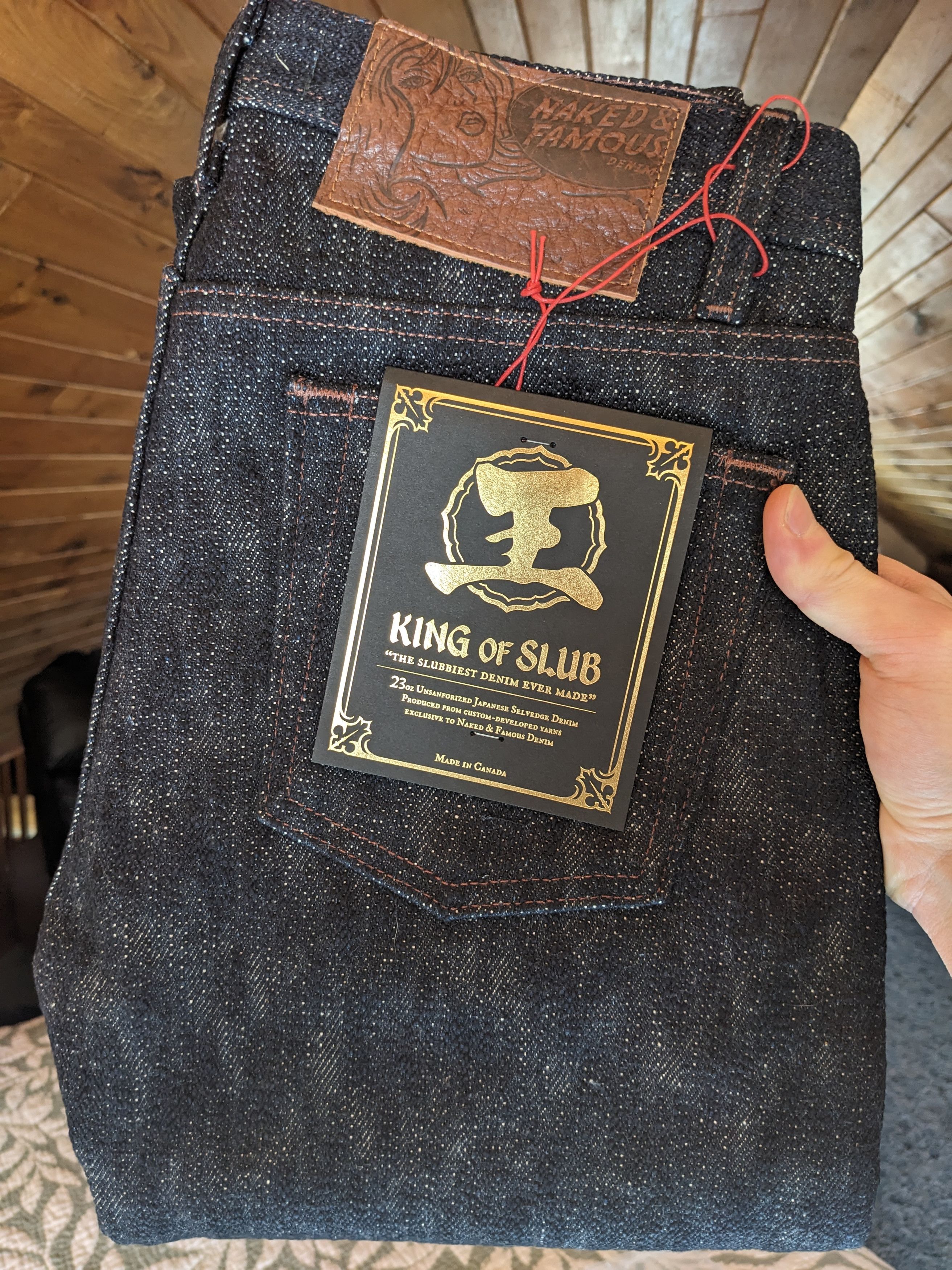 Naked & Famous Naked & Famous King of Slub Weird Guy 31 Size US 31 - 1 Thumbnail
