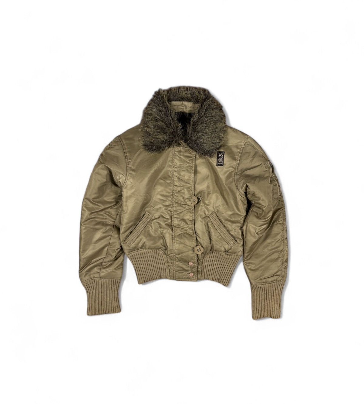 Y2K N2B cargo bomber flight jacket 短丈 33 CANVAS CARGO BOMBER